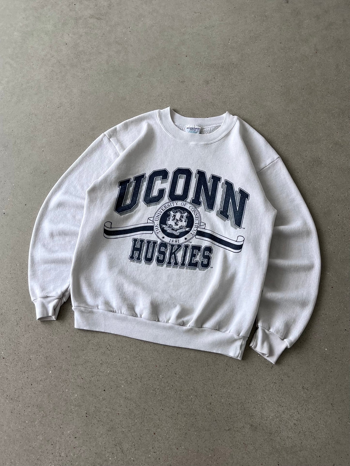 Vintage UCONN Huskies Crewneck - M