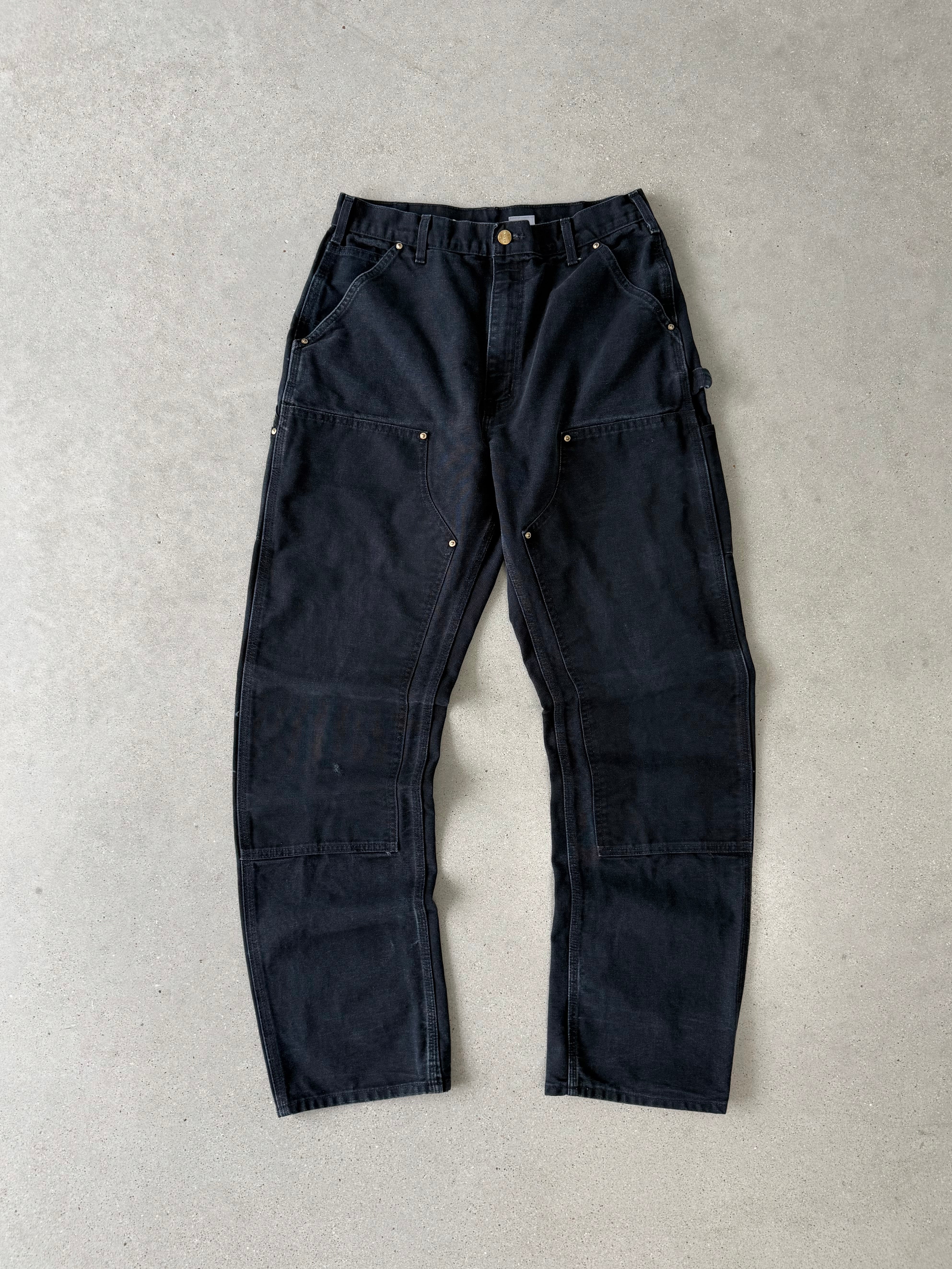 Vintage Carhartt Black Double Knees - 32x34