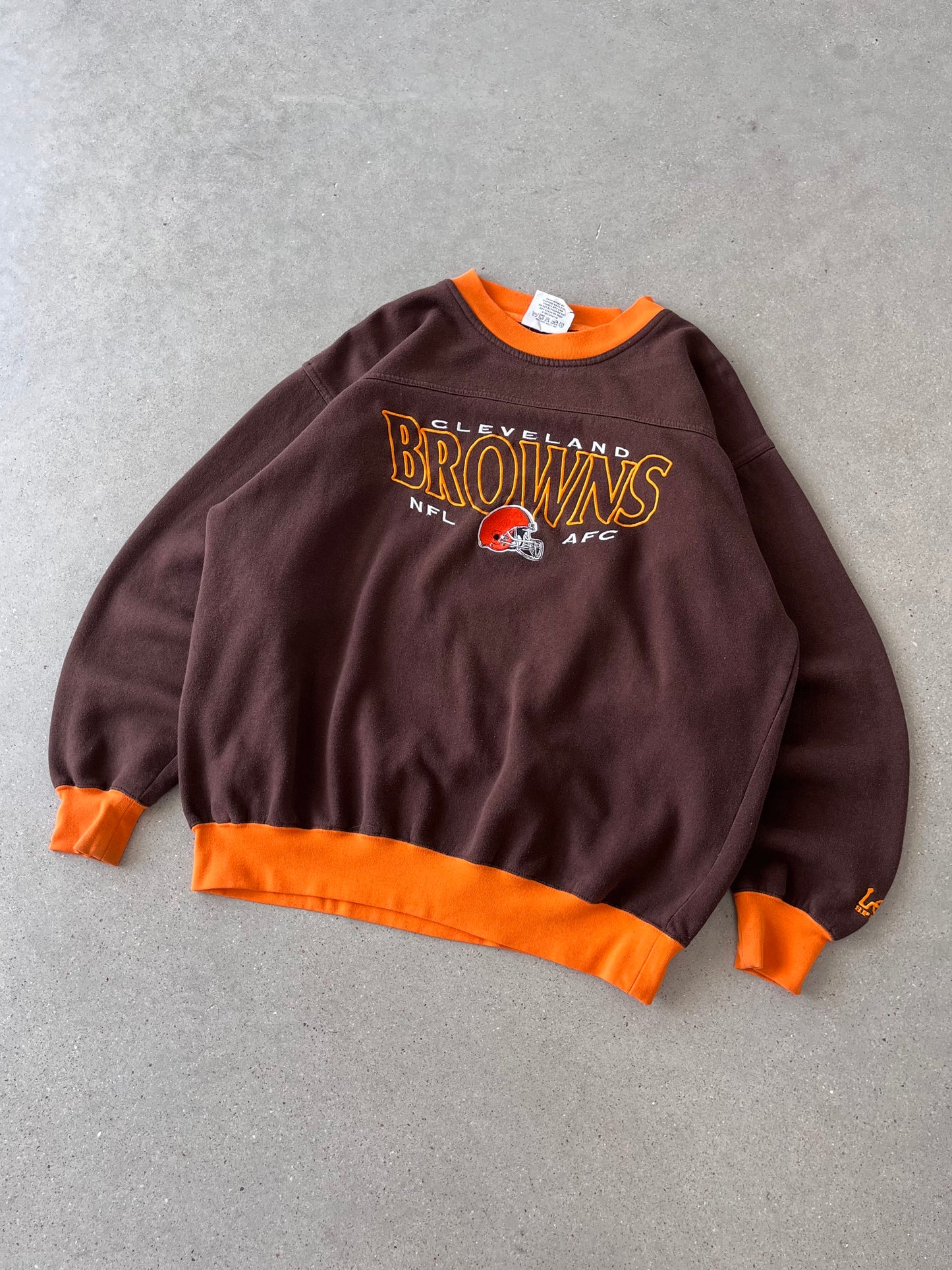 Vintage Cleveland Browns Lee Crewneck - L