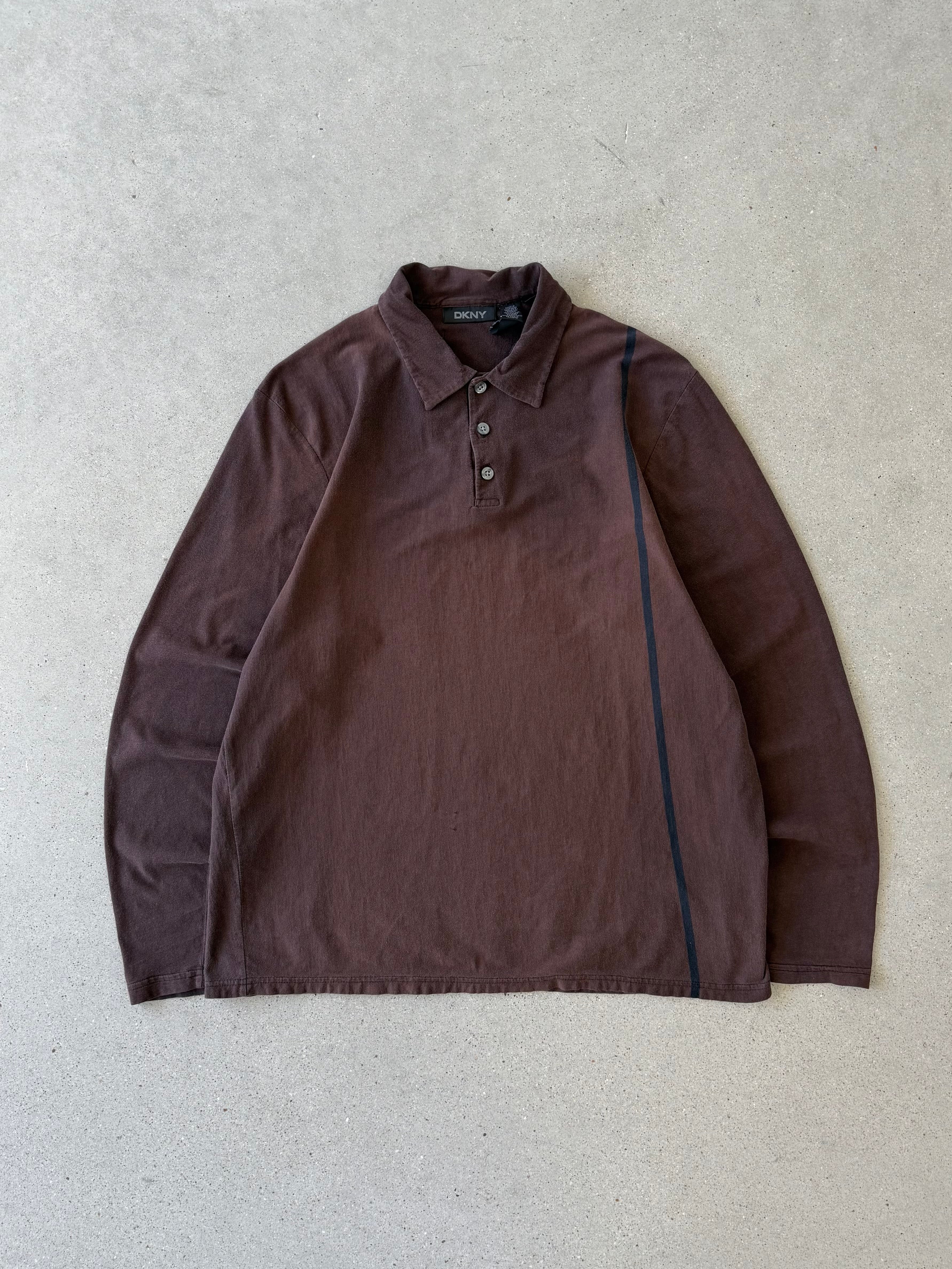 Vintage DKNY Polo Long Sleeve - M