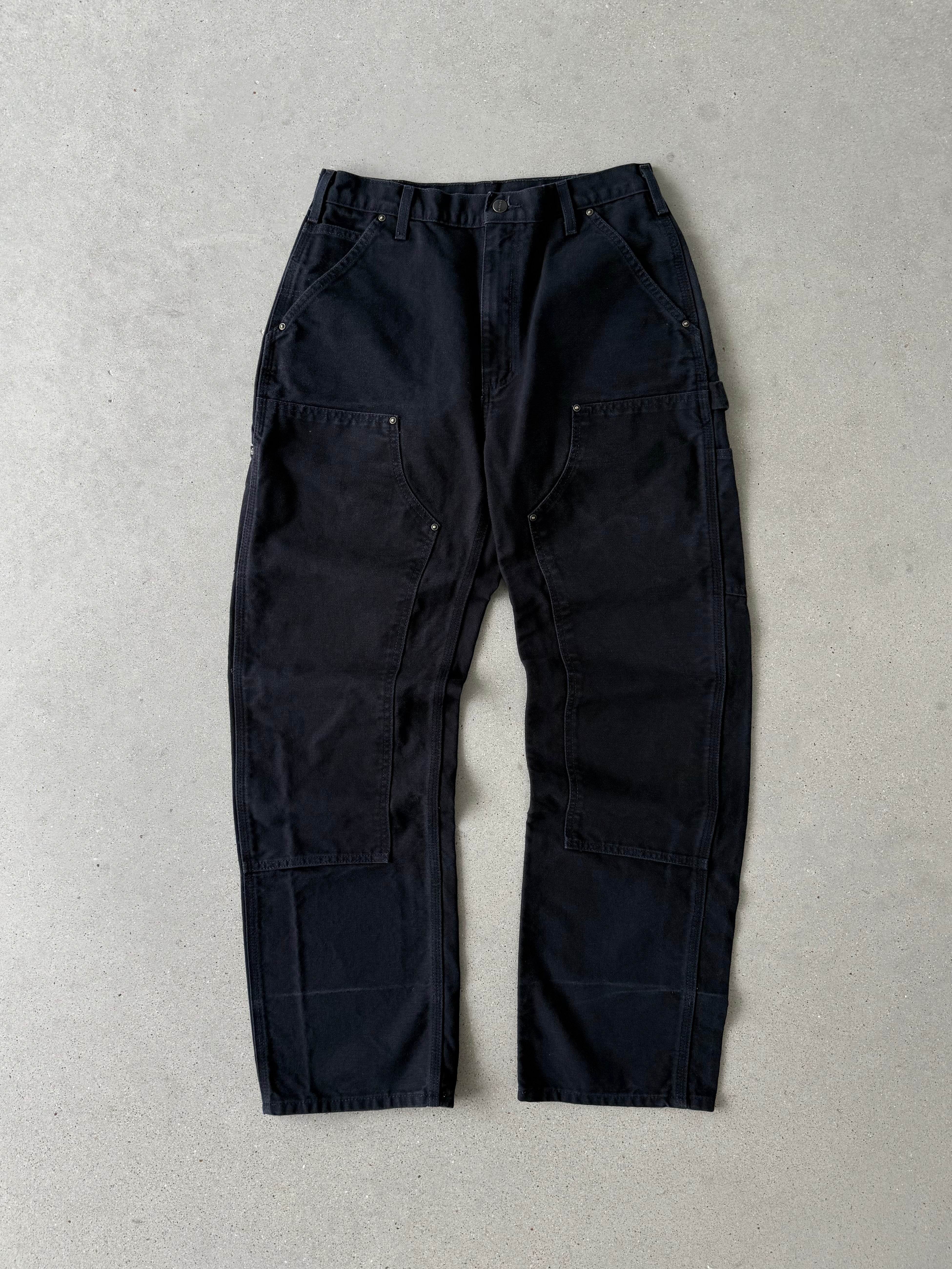 Vintage Carhartt Black Double Knees - 31x32
