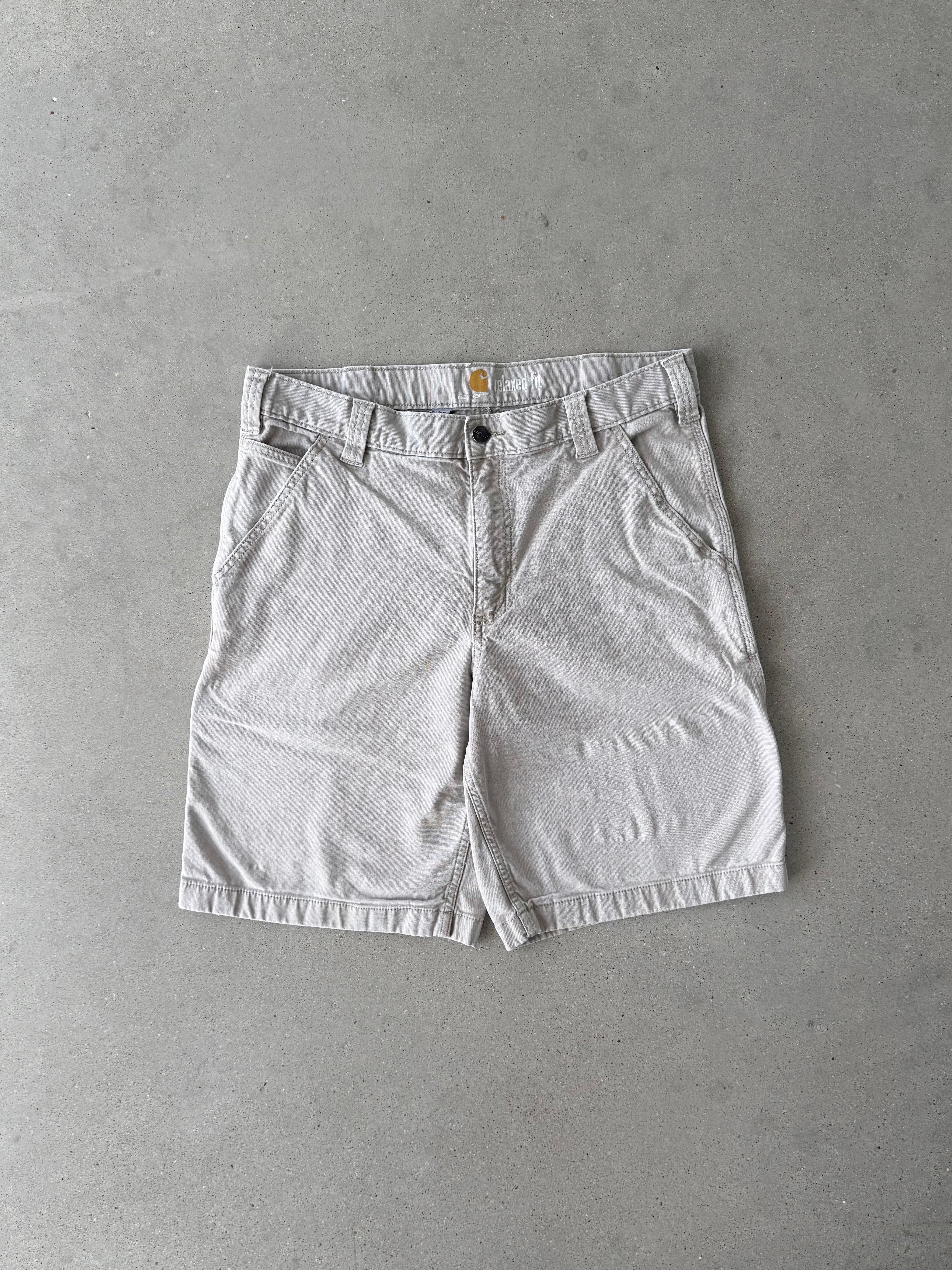Vintage Carhartt Off-white Shorts - 34W