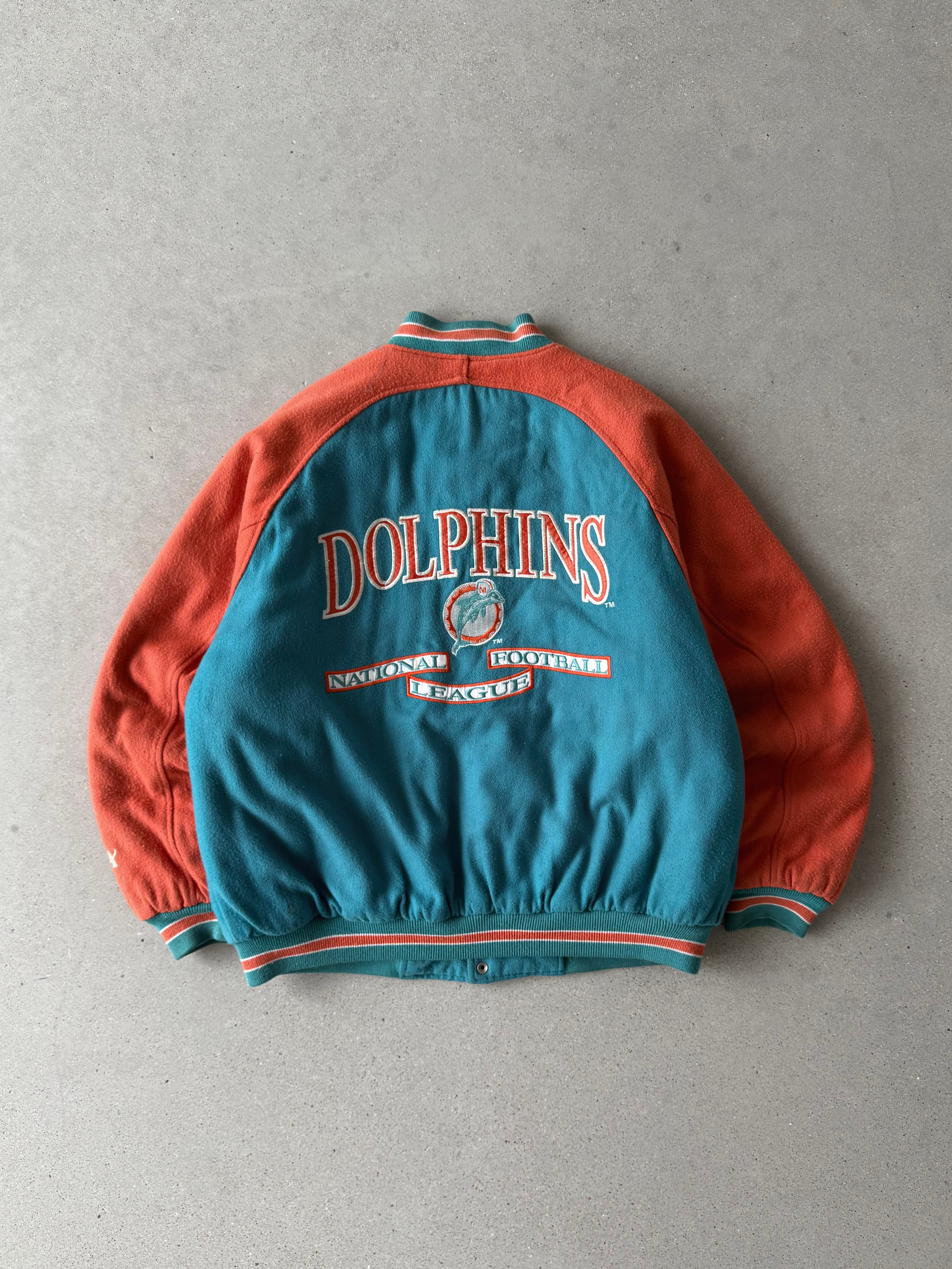 Vintage Miami Dolphins Varsity Jacket - L