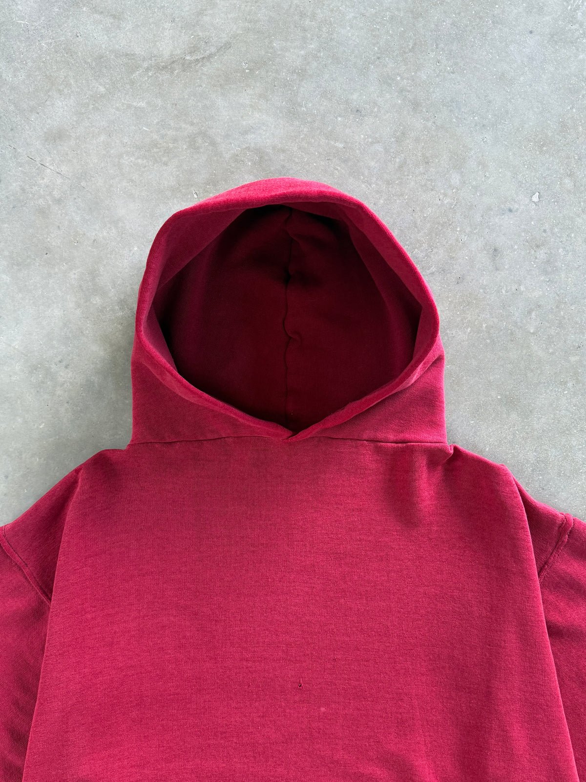 Vintage 1970s Sleeve-cropped Russell Athletic Hoodie (M)