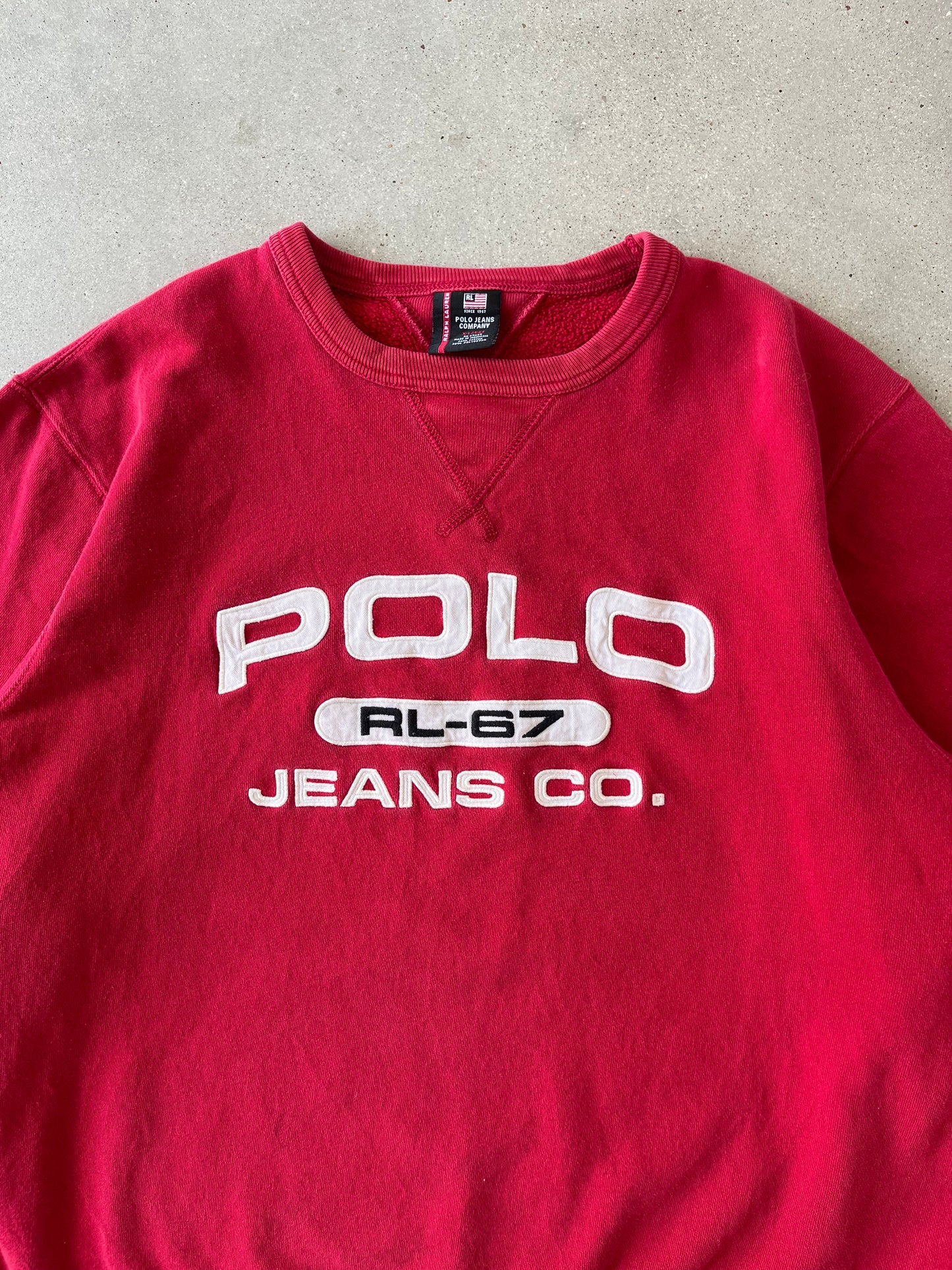 Vintage Polo Jeans Co. Crewneck - XL