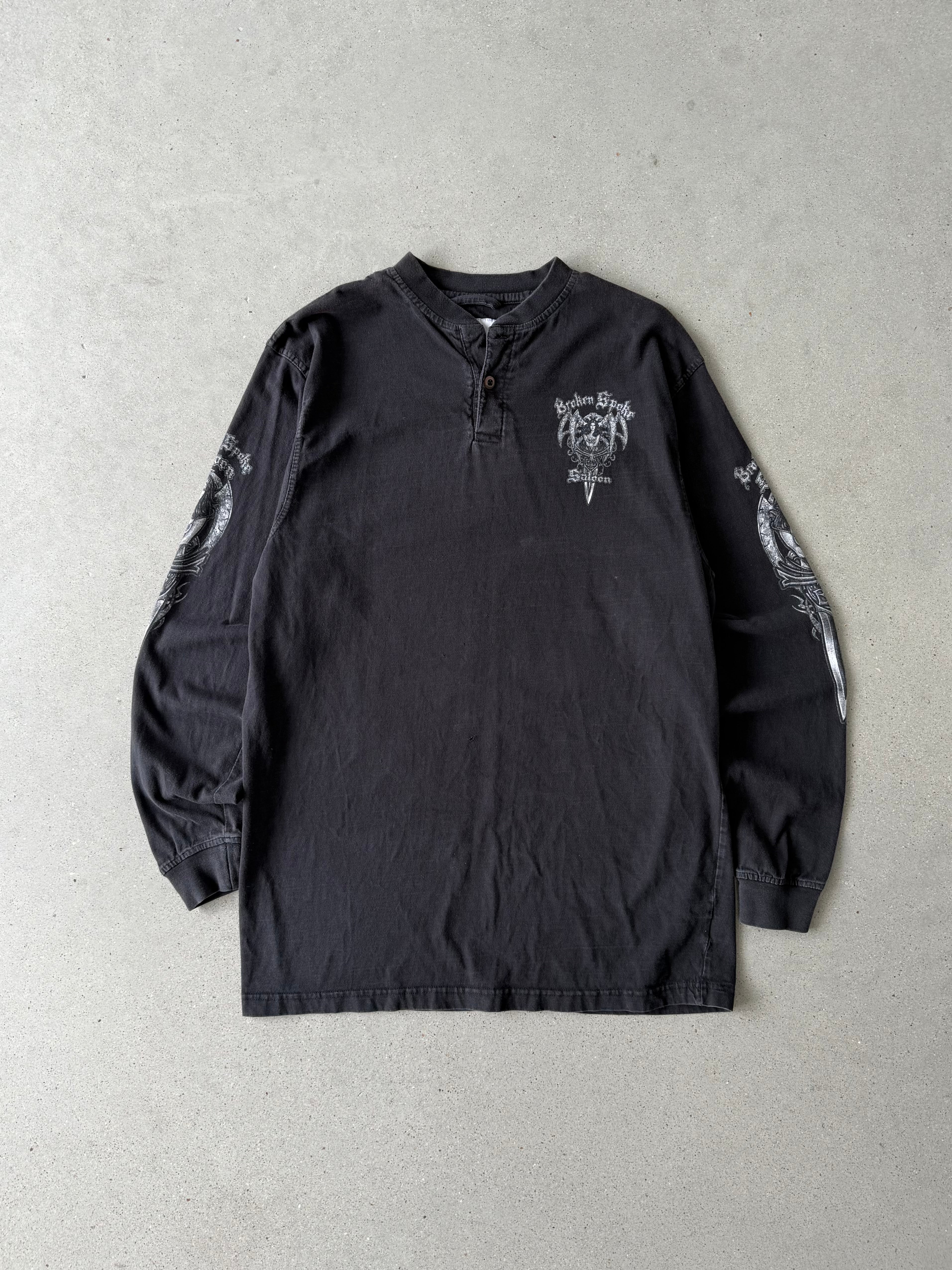 Vintage Broken Spoke Saloon Long Sleeve - L