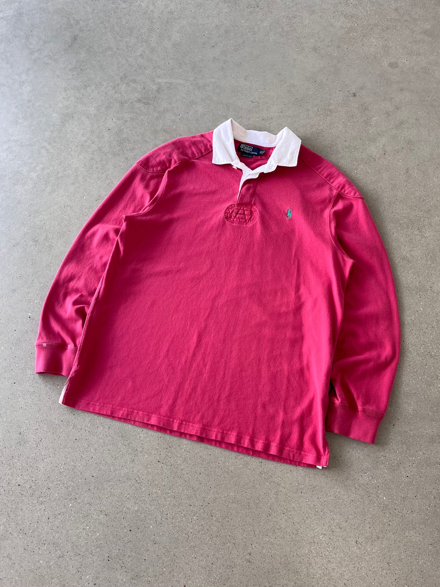 Vintage Polo Ralph Lauren Pink Long Sleeve - XL