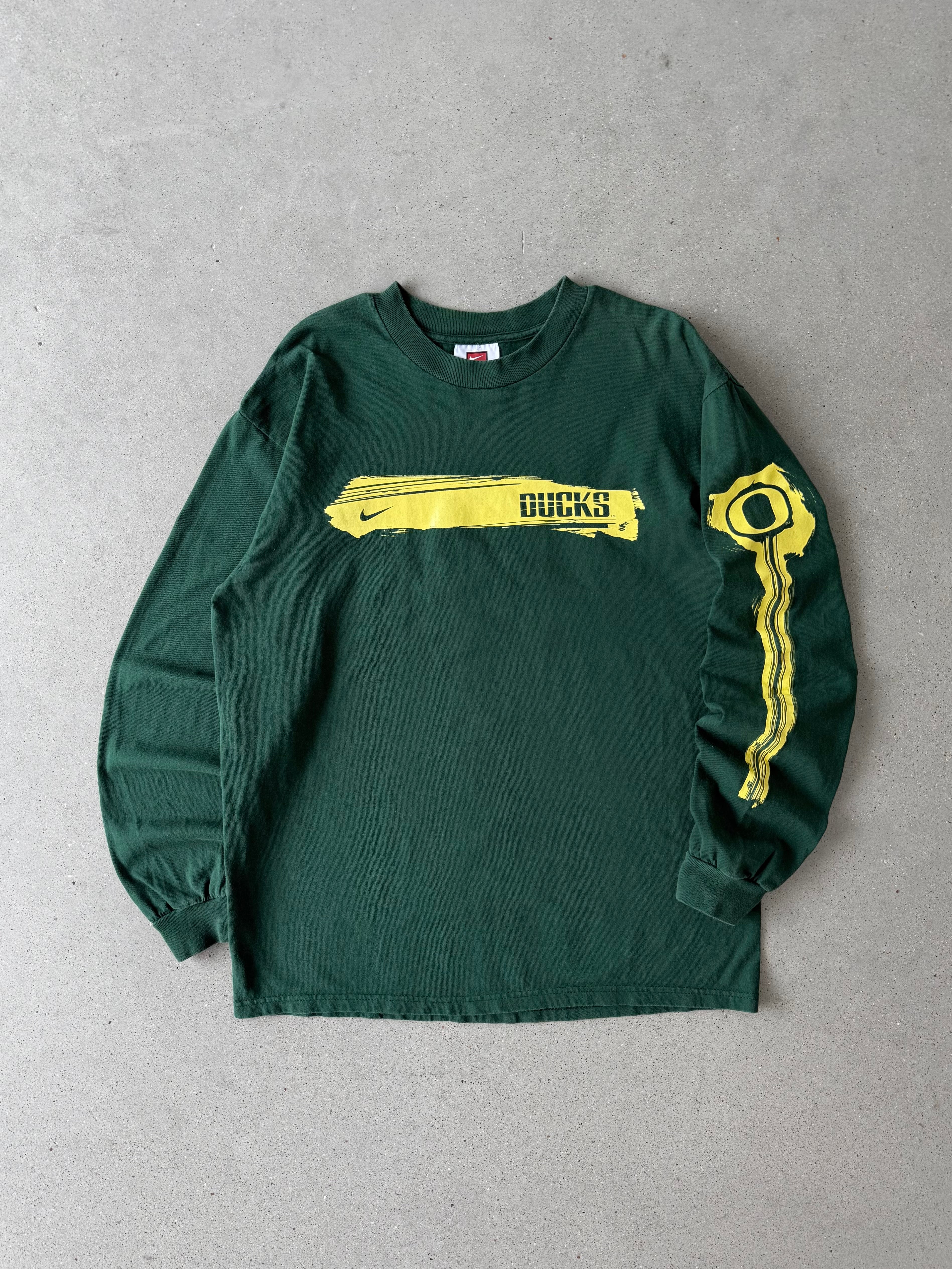 Vintage Nike Oregon Ducks Long Sleeve - M