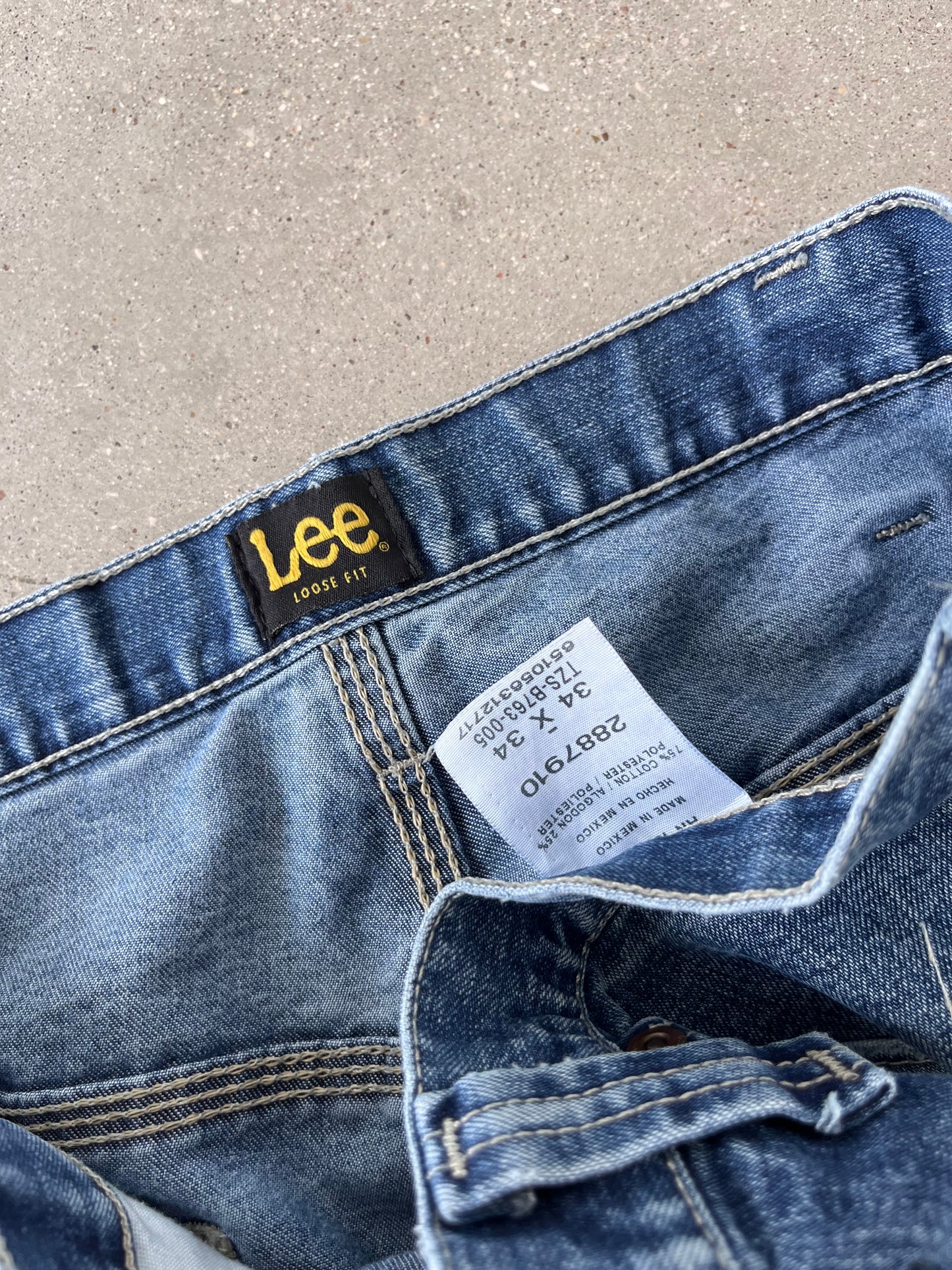 Vintage Lee Loose Carpenter Denim - 34x34