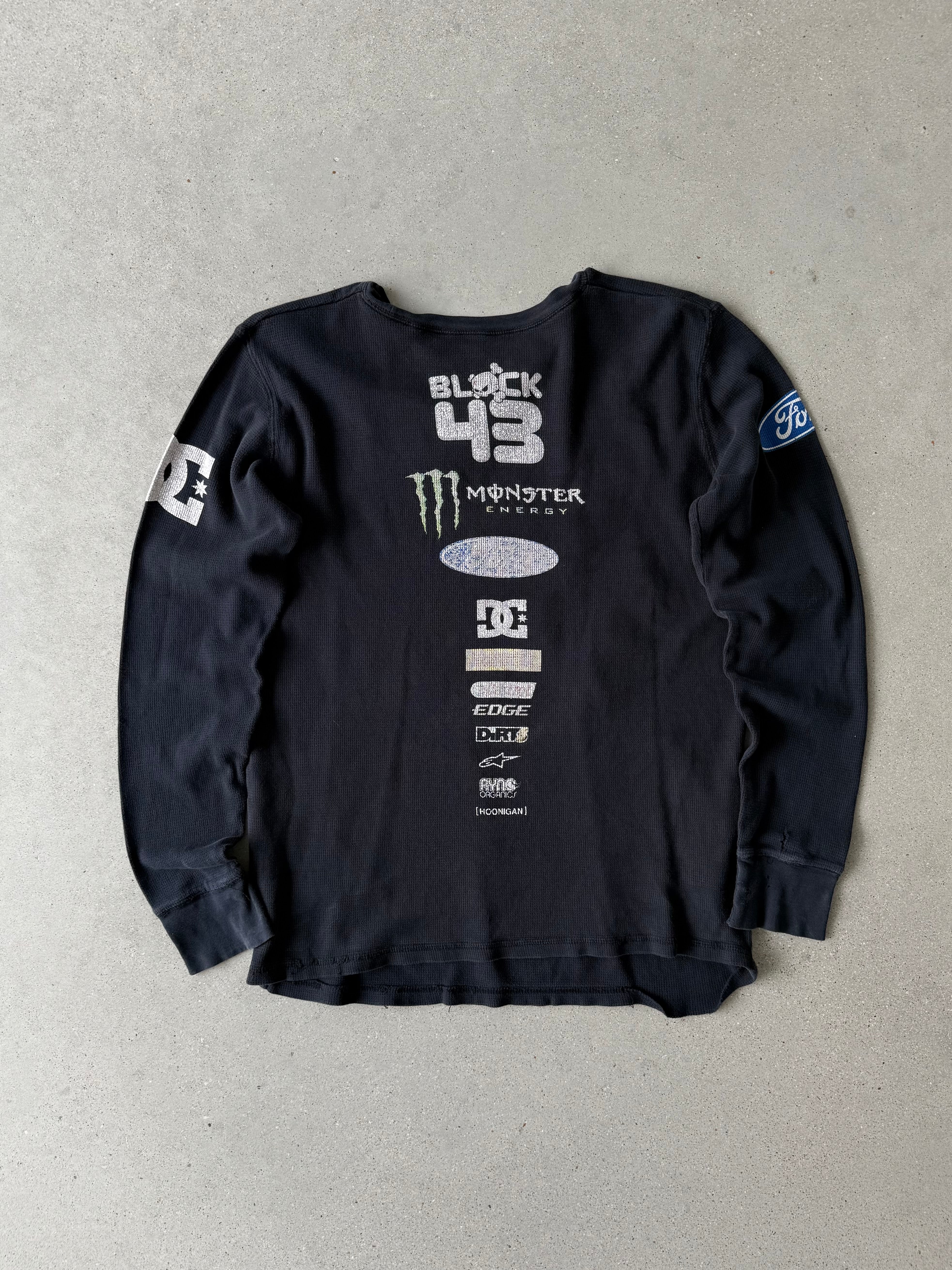 Vintage DC Shoes Monster Thermal - L