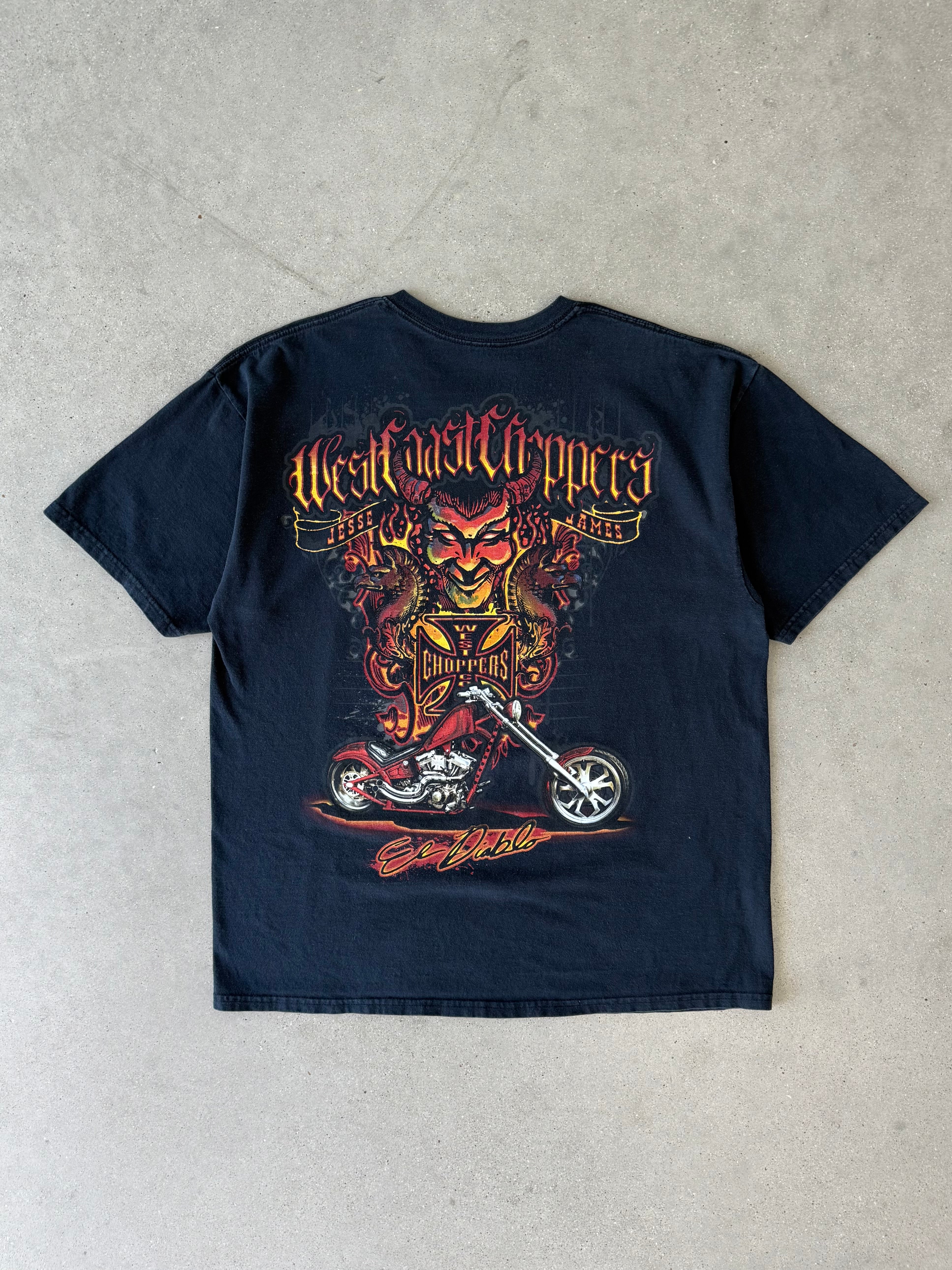 Vintage West Coast Choppers 'El Diablo' Tee - XL