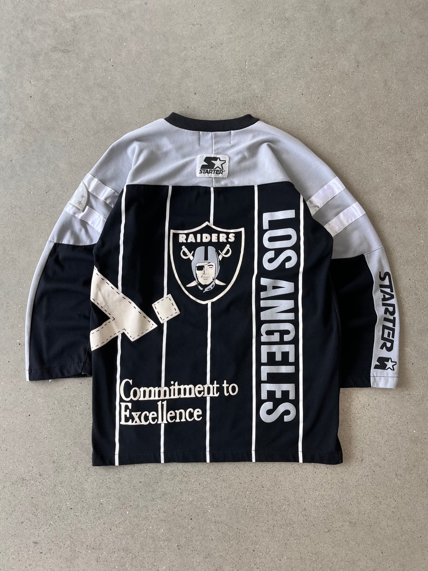 Vintage L.A. Raiders Starter Hockey Jersey - M