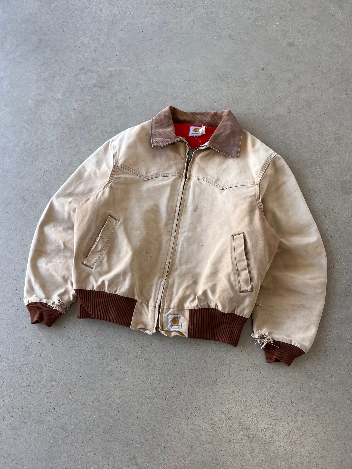 Vintage Carhartt Red-lined Sante Fe Jacket - XL