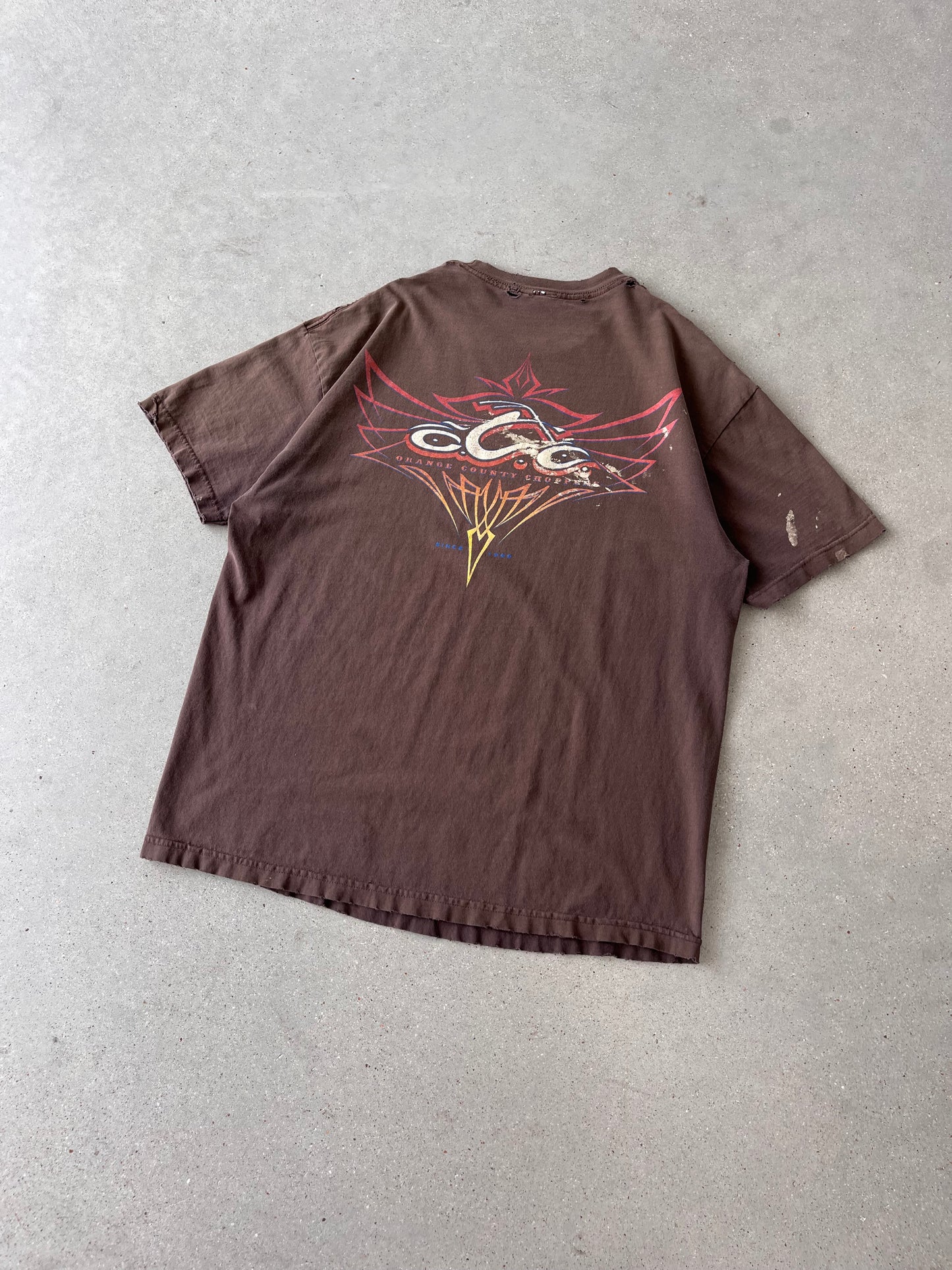 Vintage Orange County Choppers Distressed Tee - XL