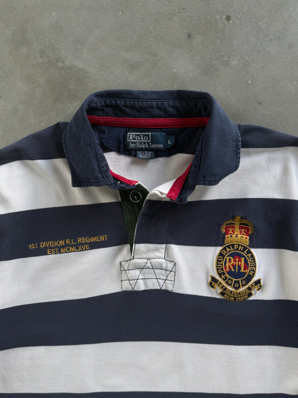 Vintage 2000s Striped Polo Ralph Lauren Polo (L)