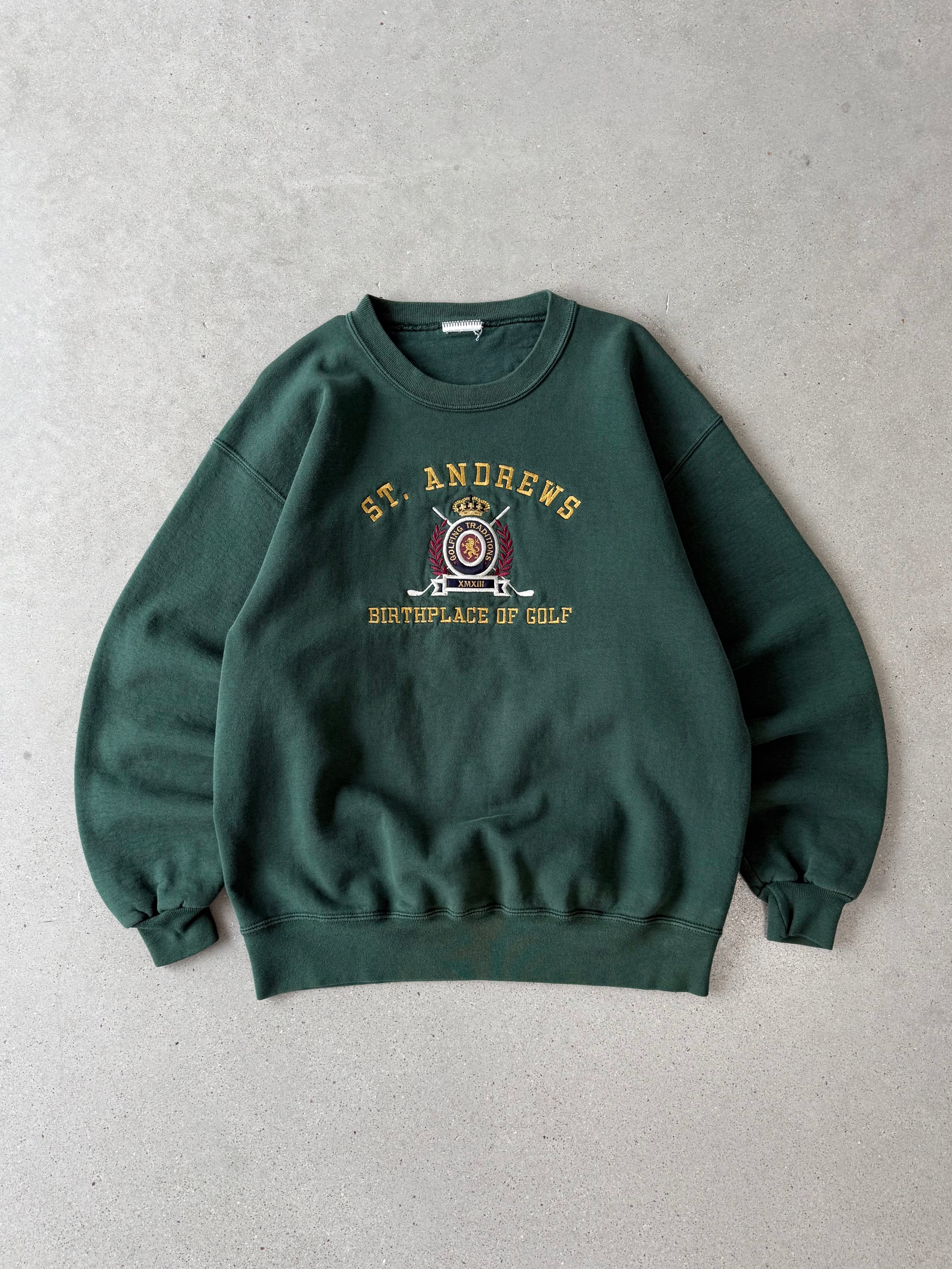 Vintage St. Andrews Golf Crewneck - L