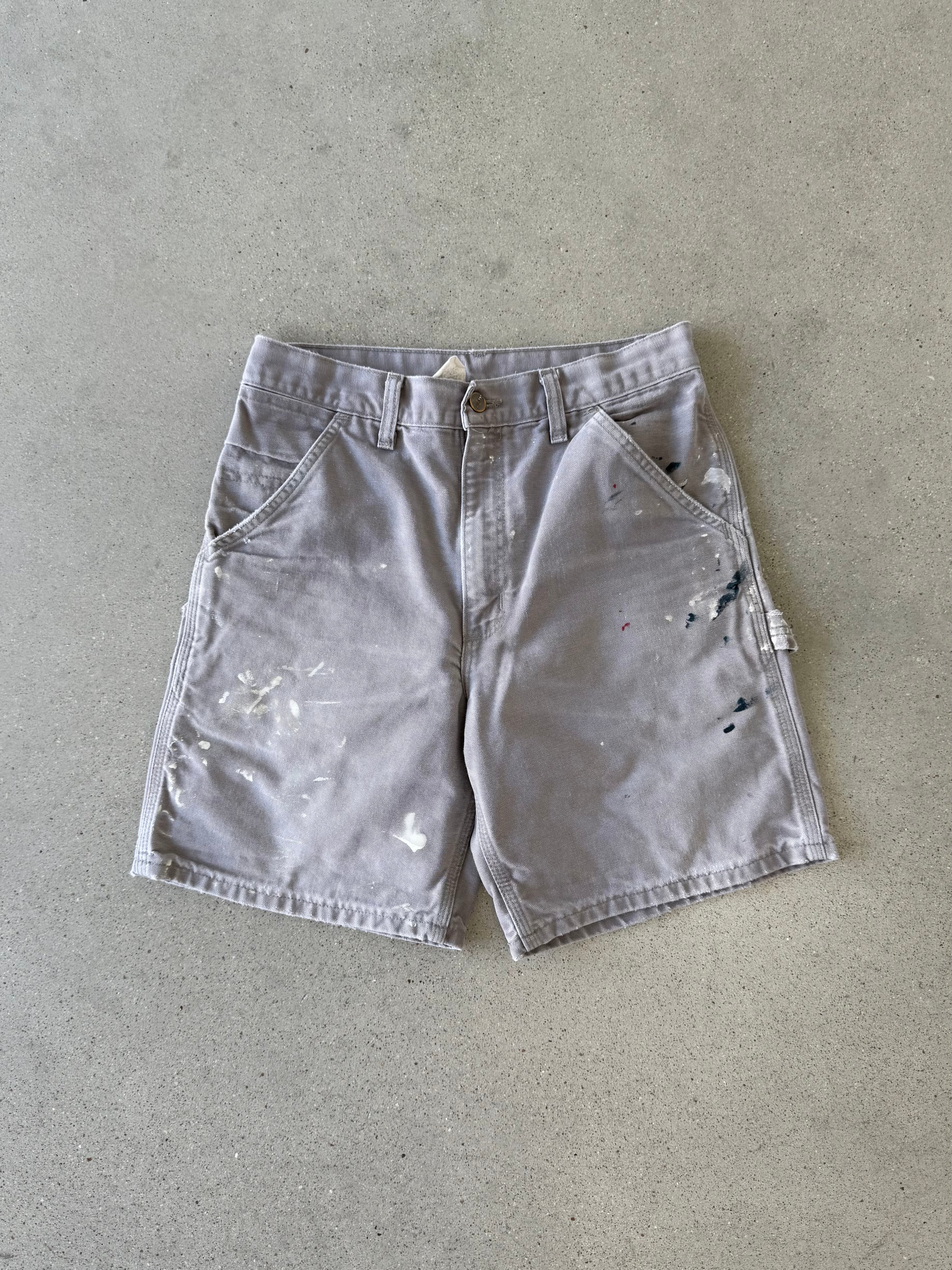 Vintage Carhartt Lavender Painter's Carpenter Shorts - 29W
