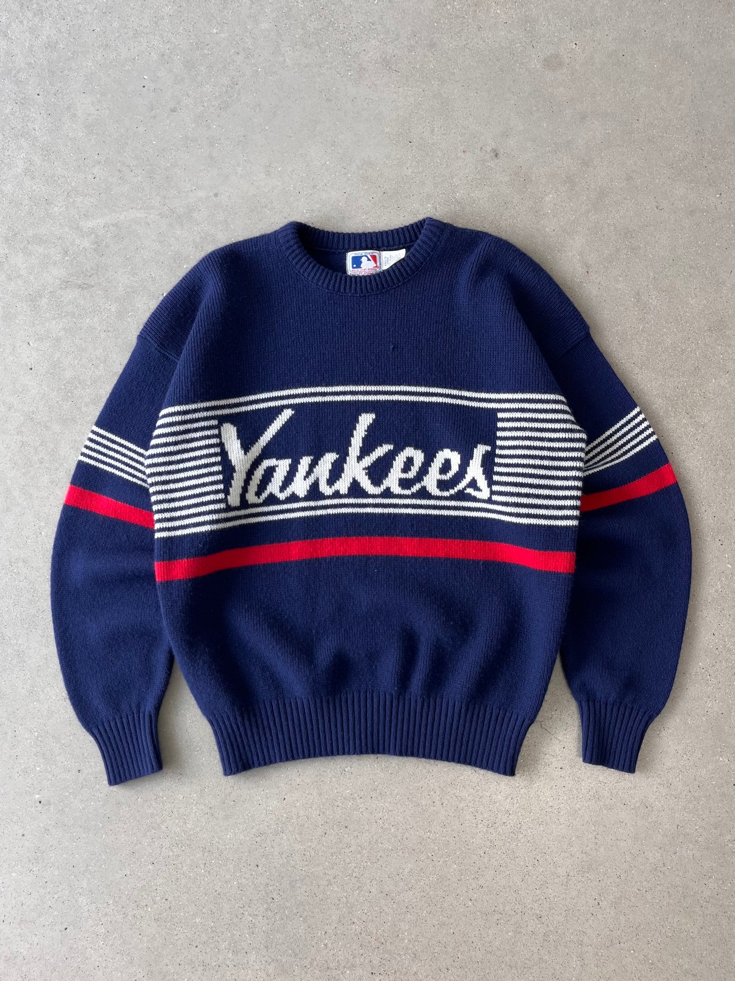 Vintage 90s MLB Yankees Sweater - L