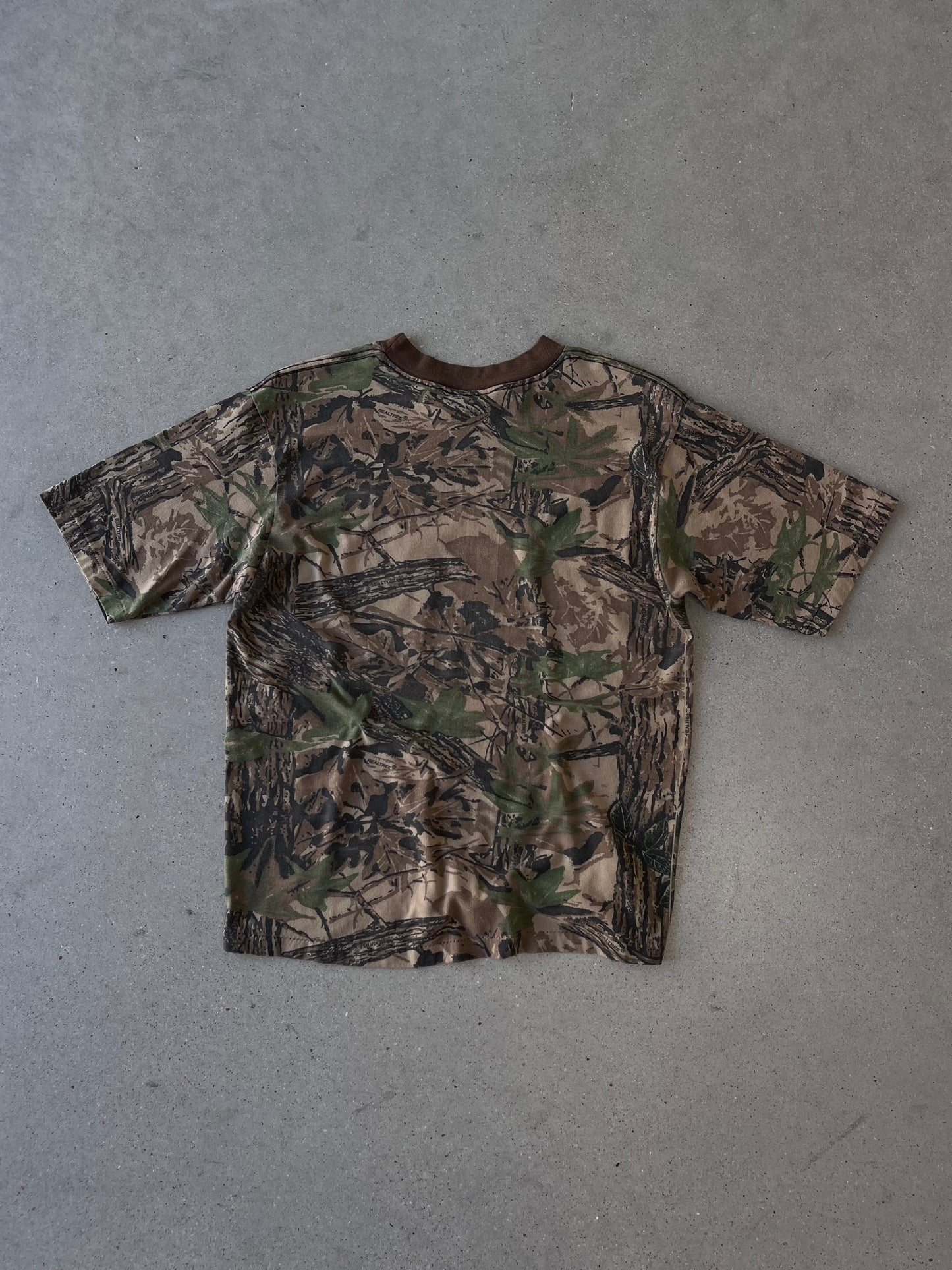 Vintage 90s Liberty Realtree Pocket Tee - M