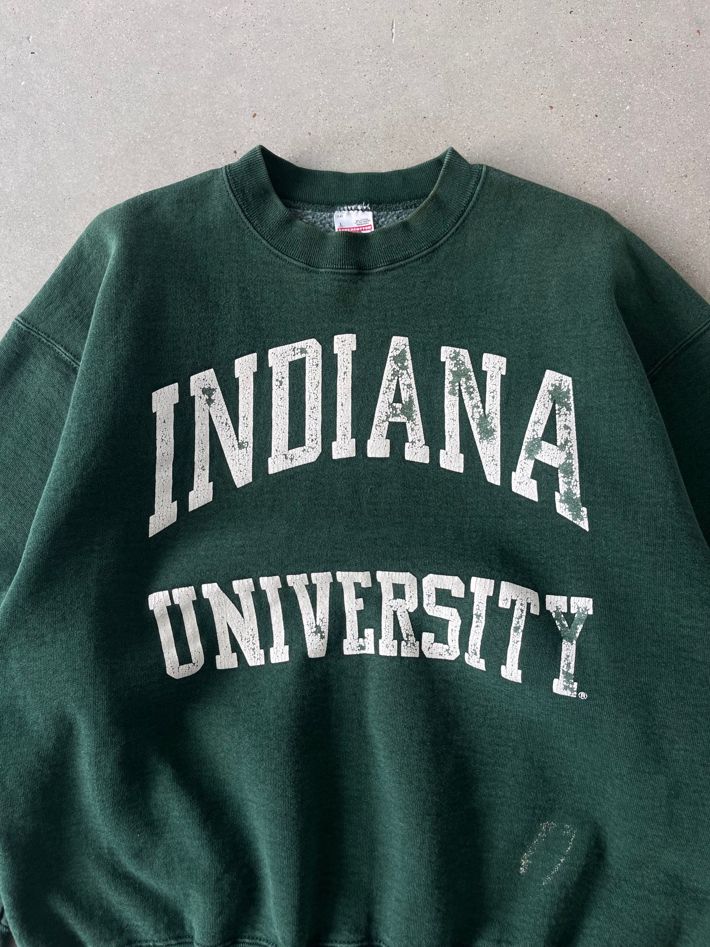 Vintage Indiana University Crewneck - L