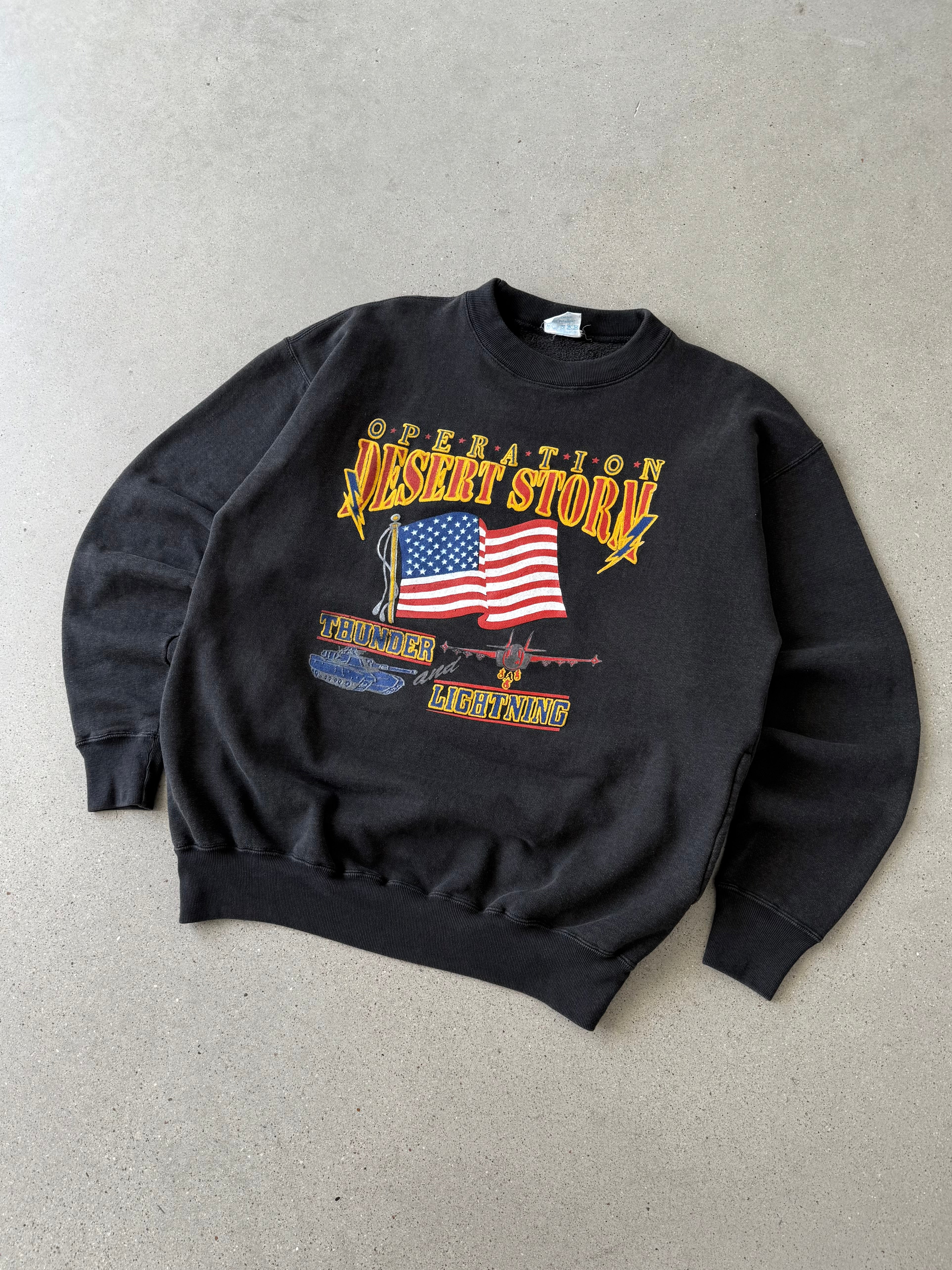 Vintage Operations Desert Storm Crewneck - L