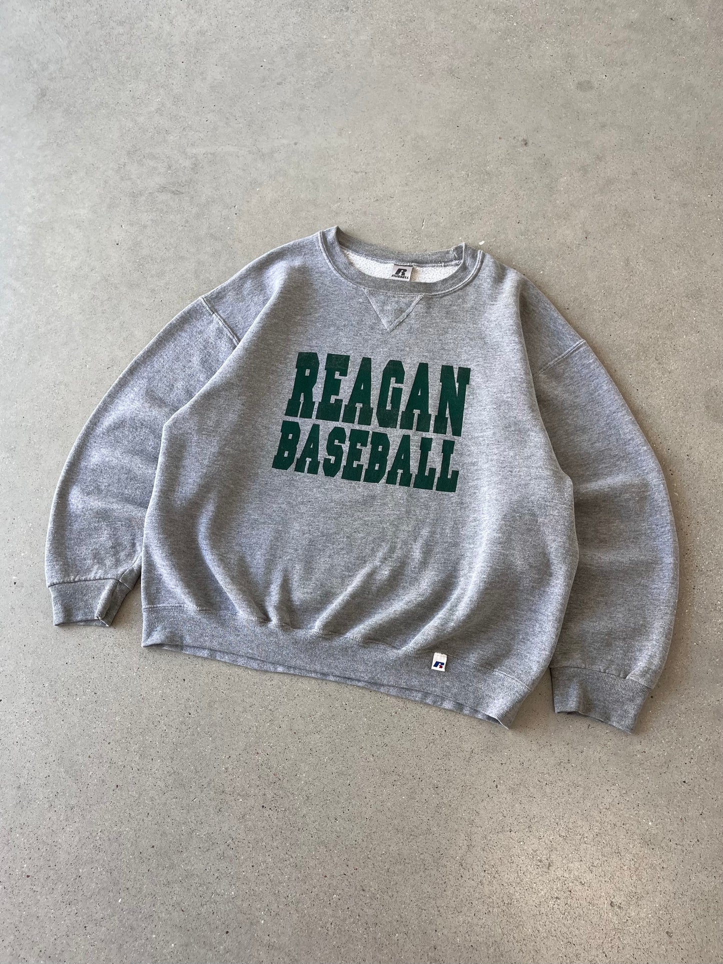 Vintage Reagan Baseball Russell Athletic Crewneck - L