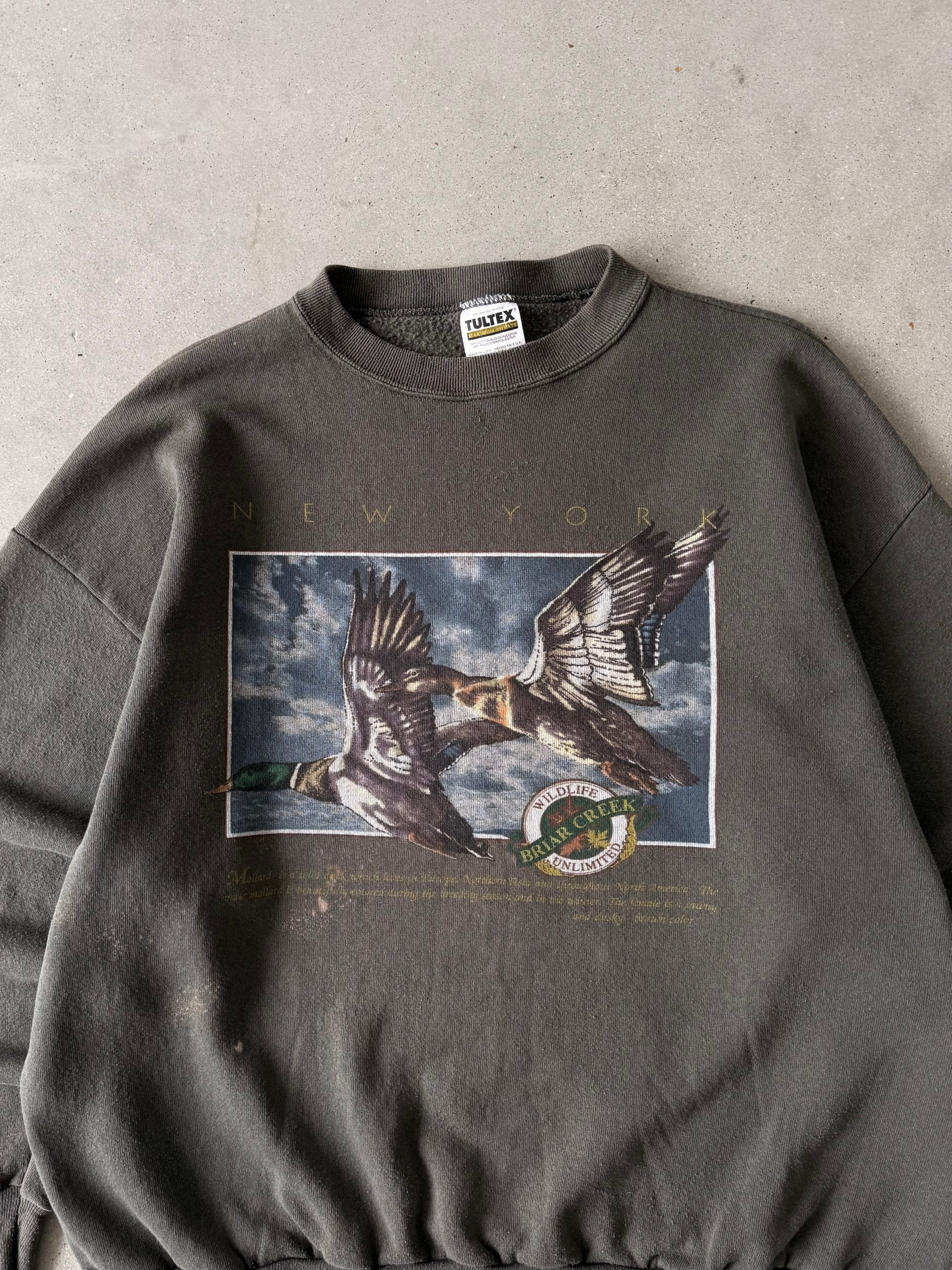 Vintage New York  Wildlife Sweatshirt - XL