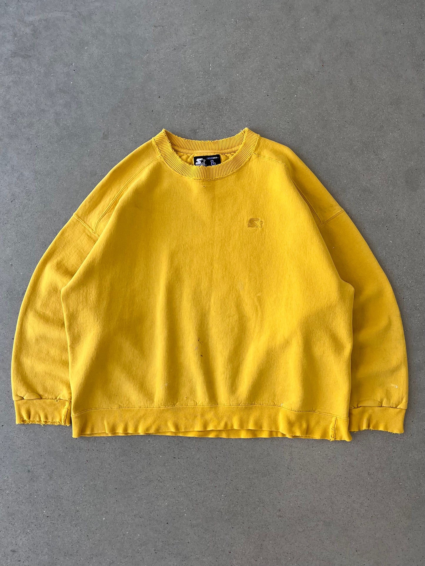 Vintage Starter Distressed Crewneck - L