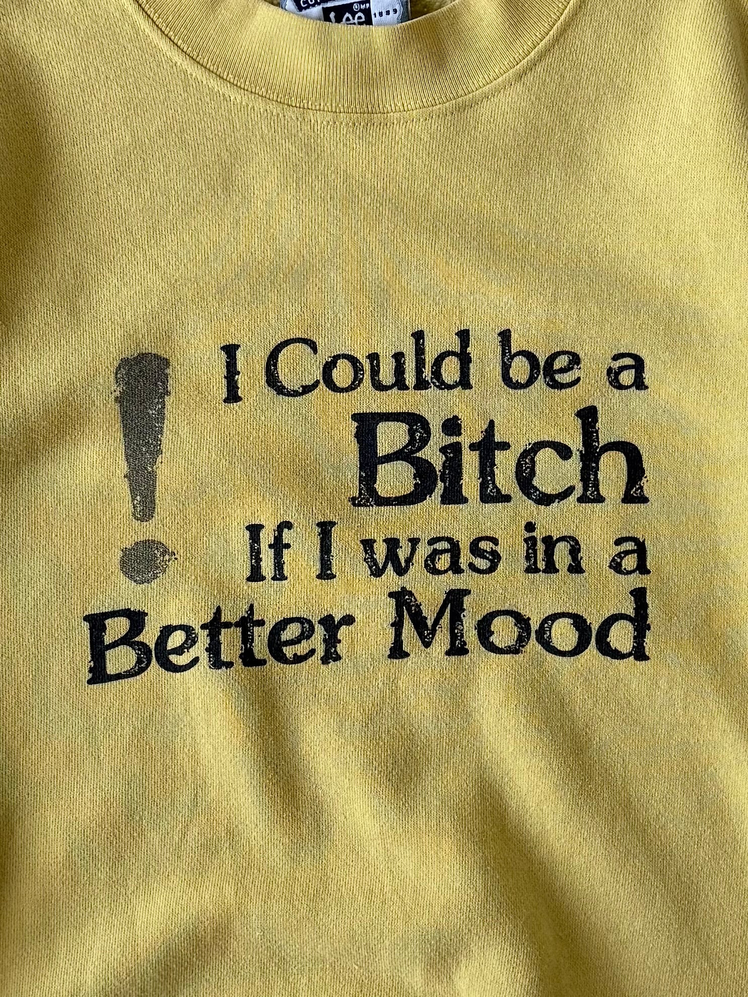 Vintage "I Could Be a Bitch" Crewneck - M