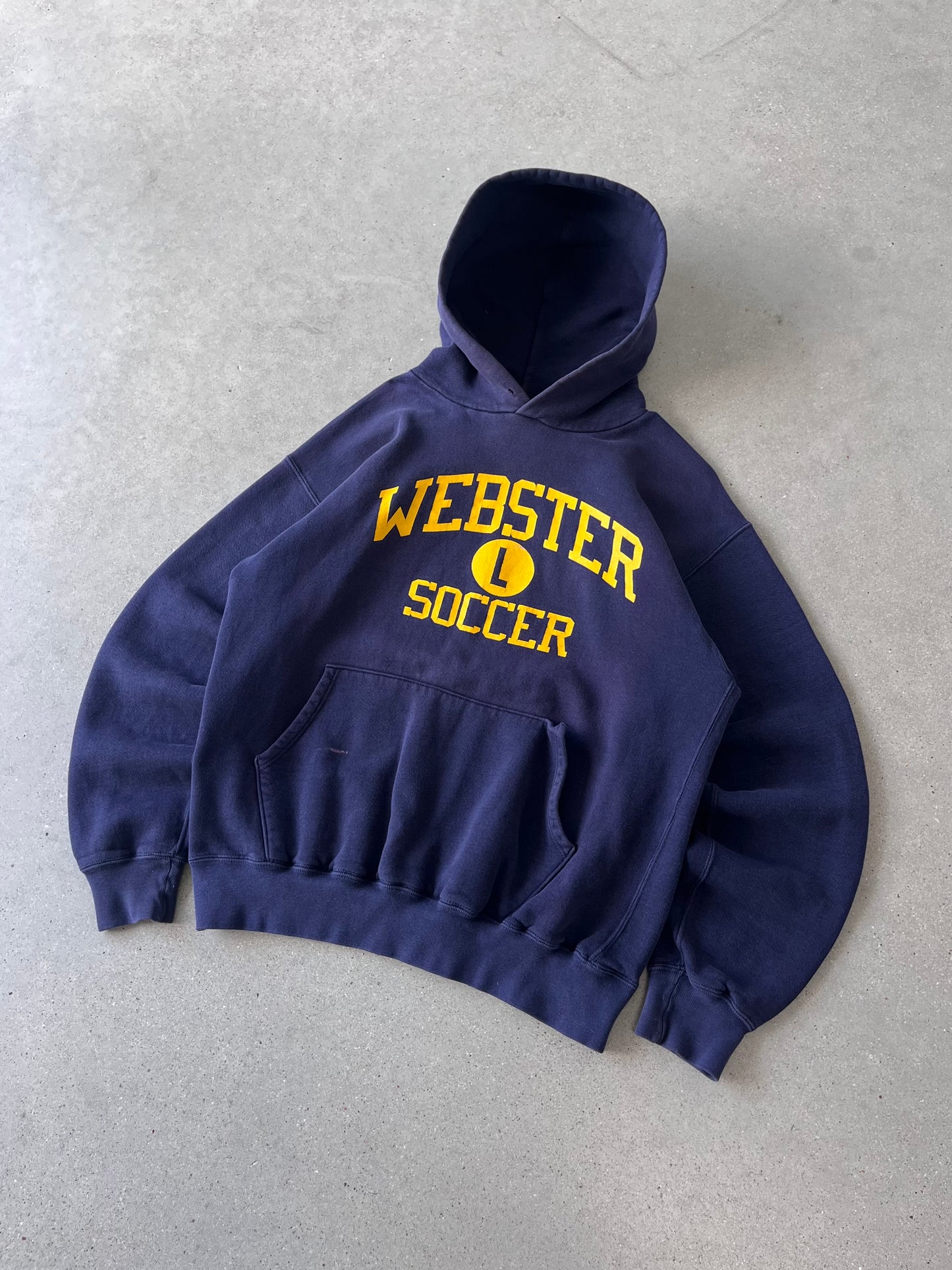 Vintage Webster Soccer Russell Athletic Hoodie - L