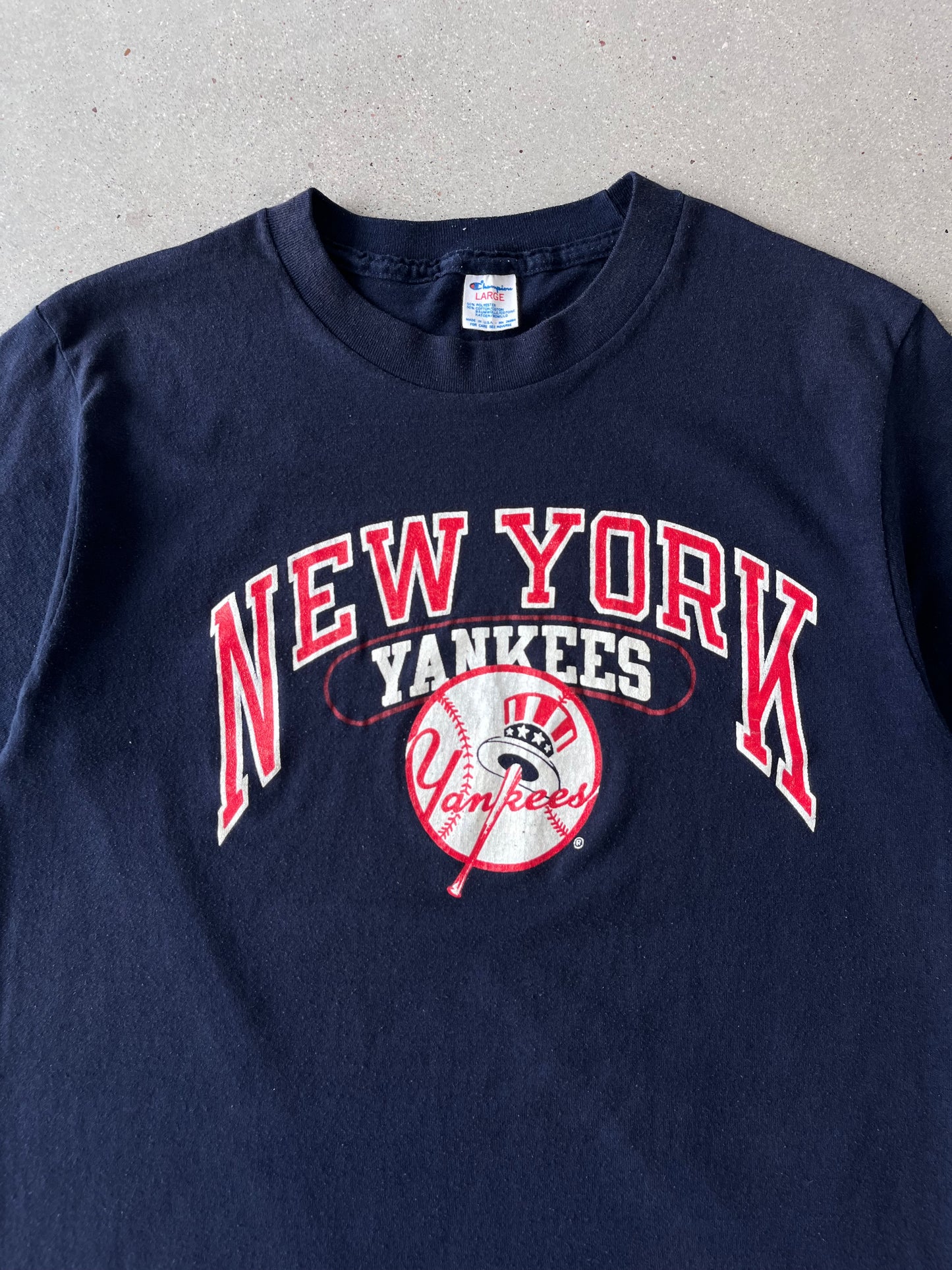 Vintage 80s Yankees Champion Tee - M