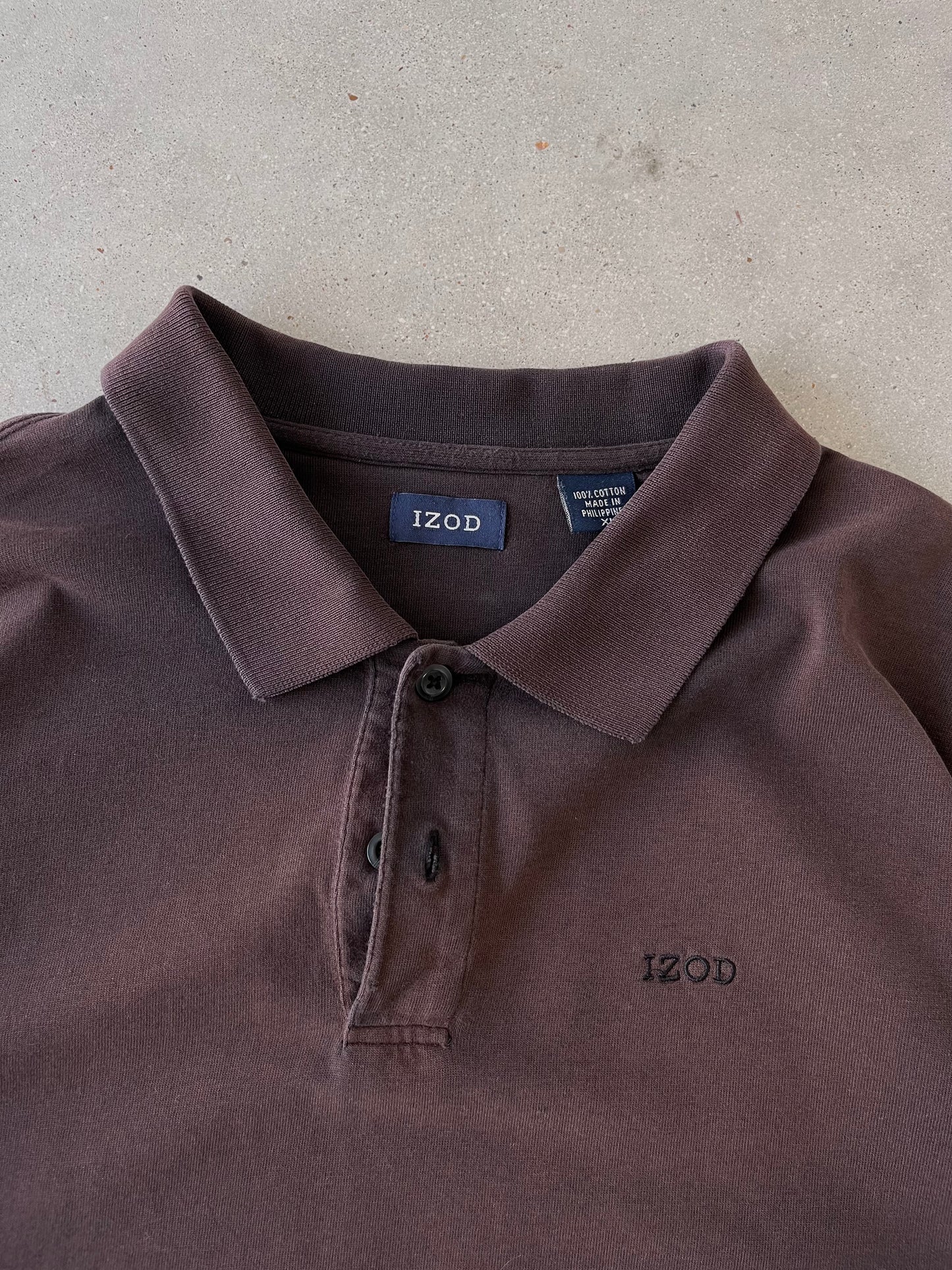 Vintage IZOD Polo Long Sleeve - XL