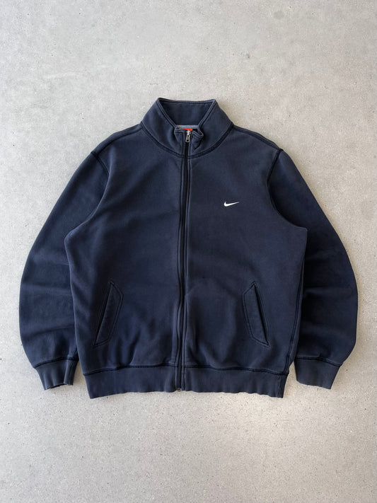 Vintage Nike Mini Swoosh Black Jacket - L