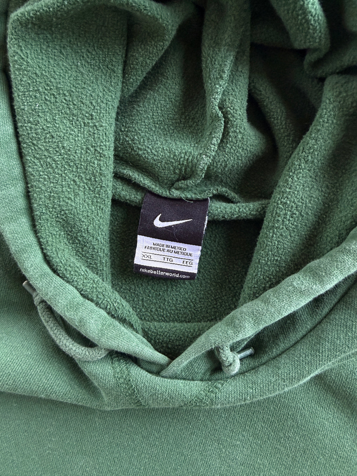 Vintage 2000s Nike Center Swoosh Hoodie (XXL)