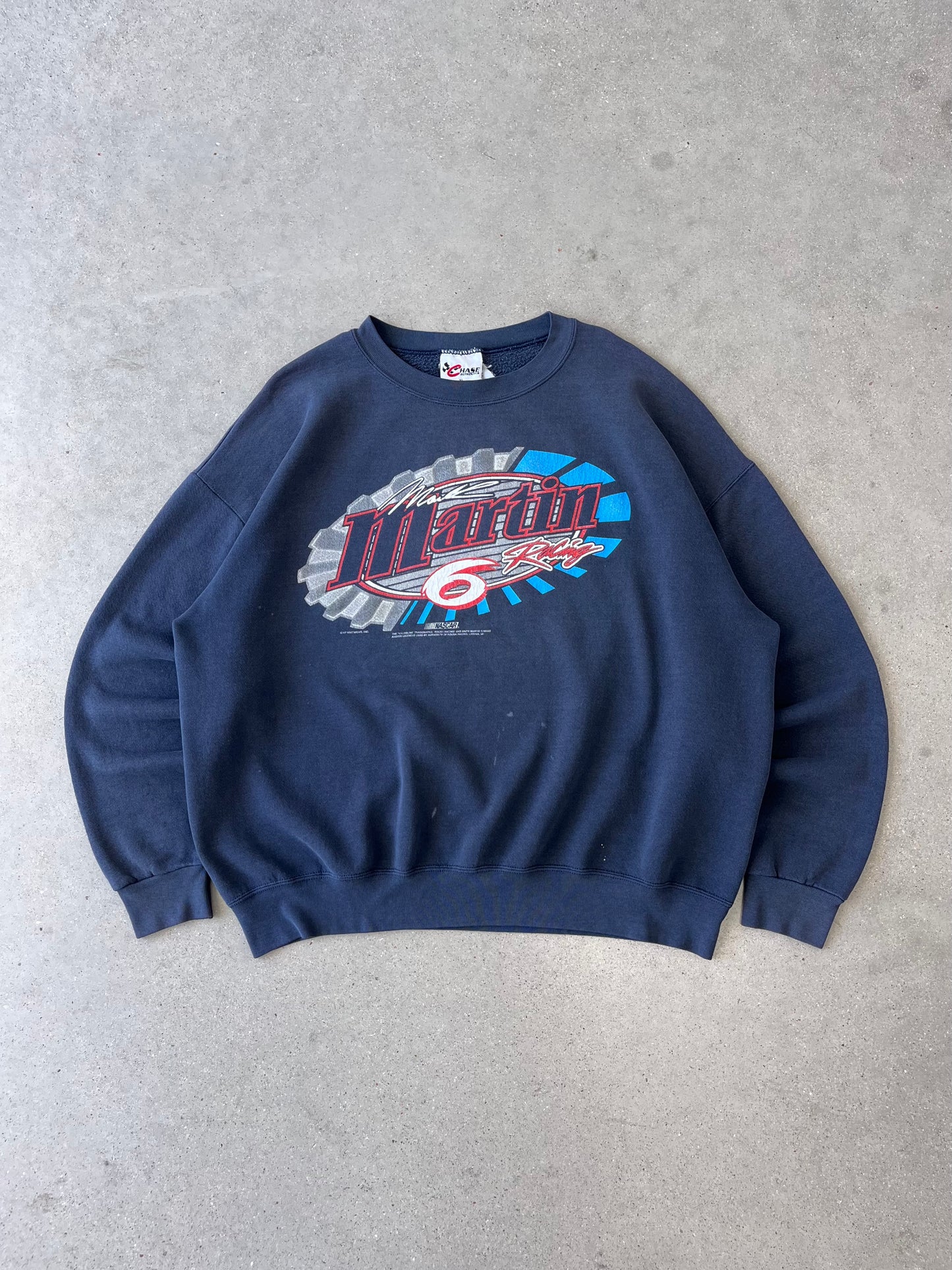 Vintage Mark Martin NASCAR Sweatshirt - XL