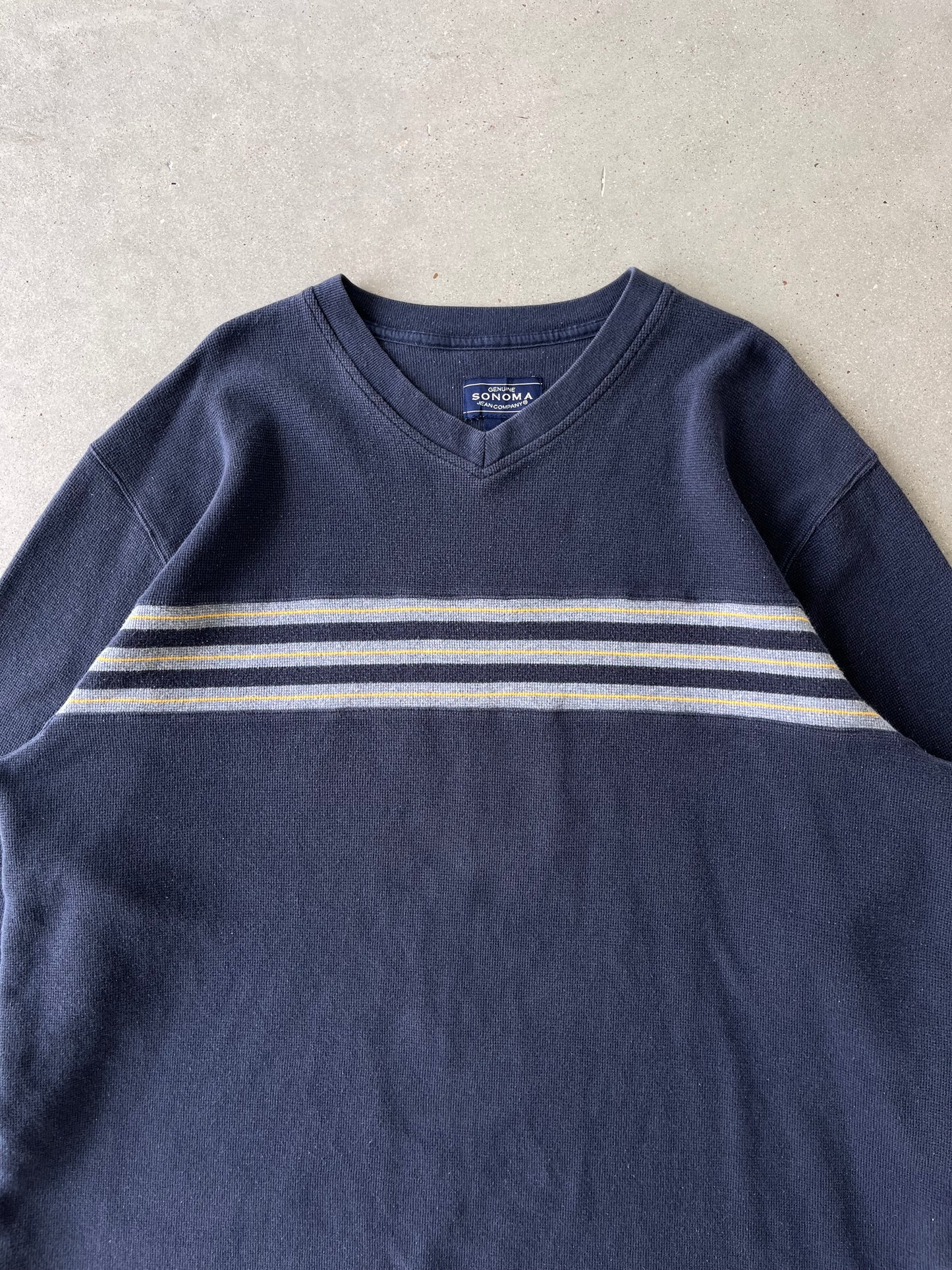 Vintage Sonoma Striped Sweater - XL