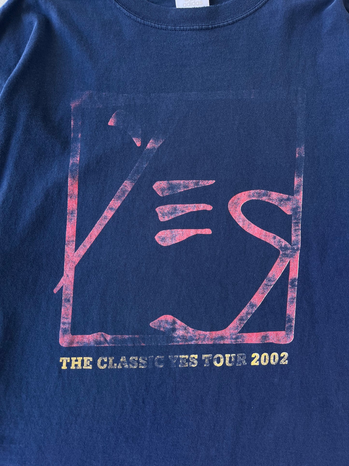 Vintage 2005 'The Classic Yes Tour' Adidas Tee - L