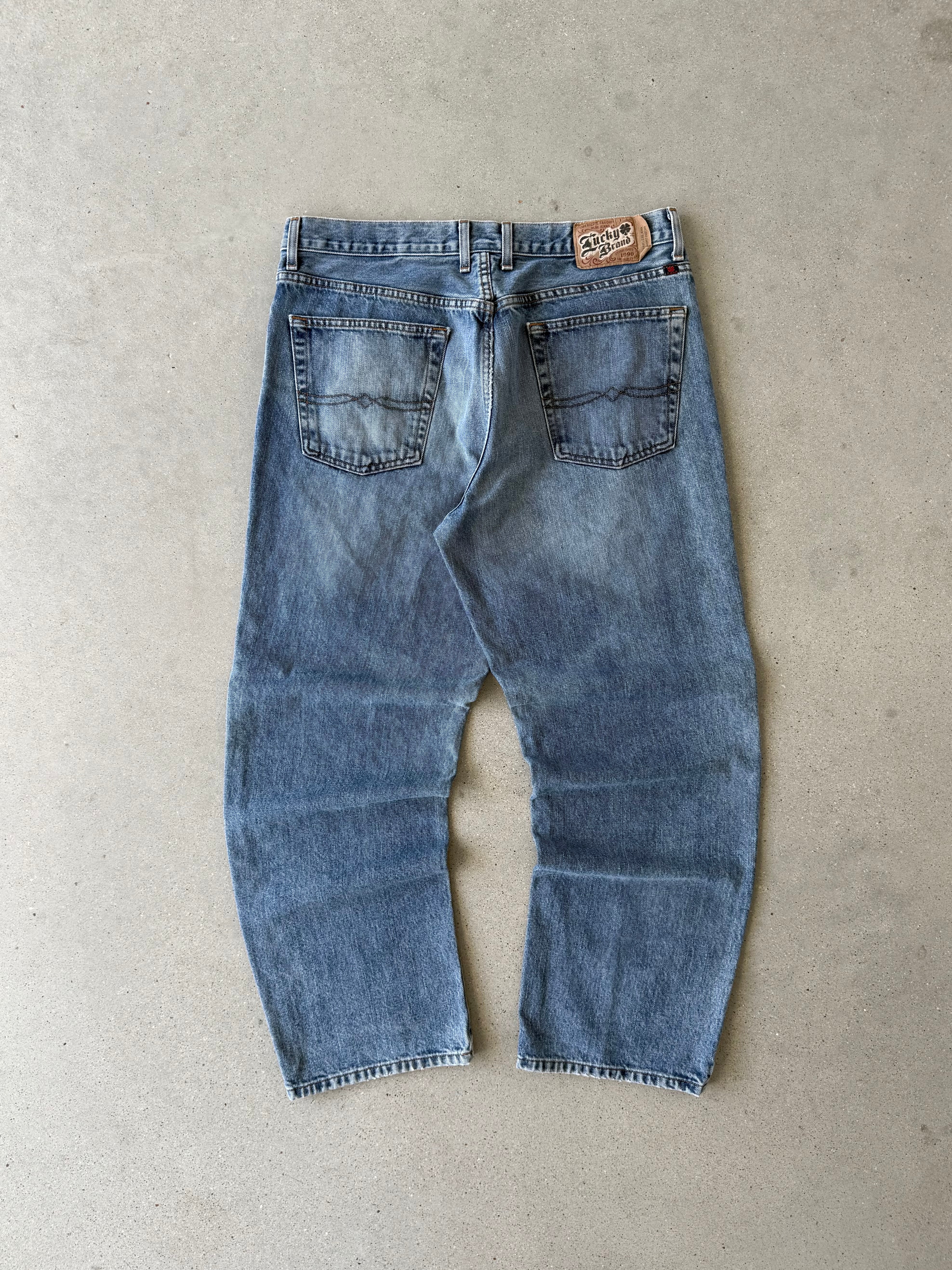 Vintage 1990s Lucky Brand Dungaree Denim - 34x30