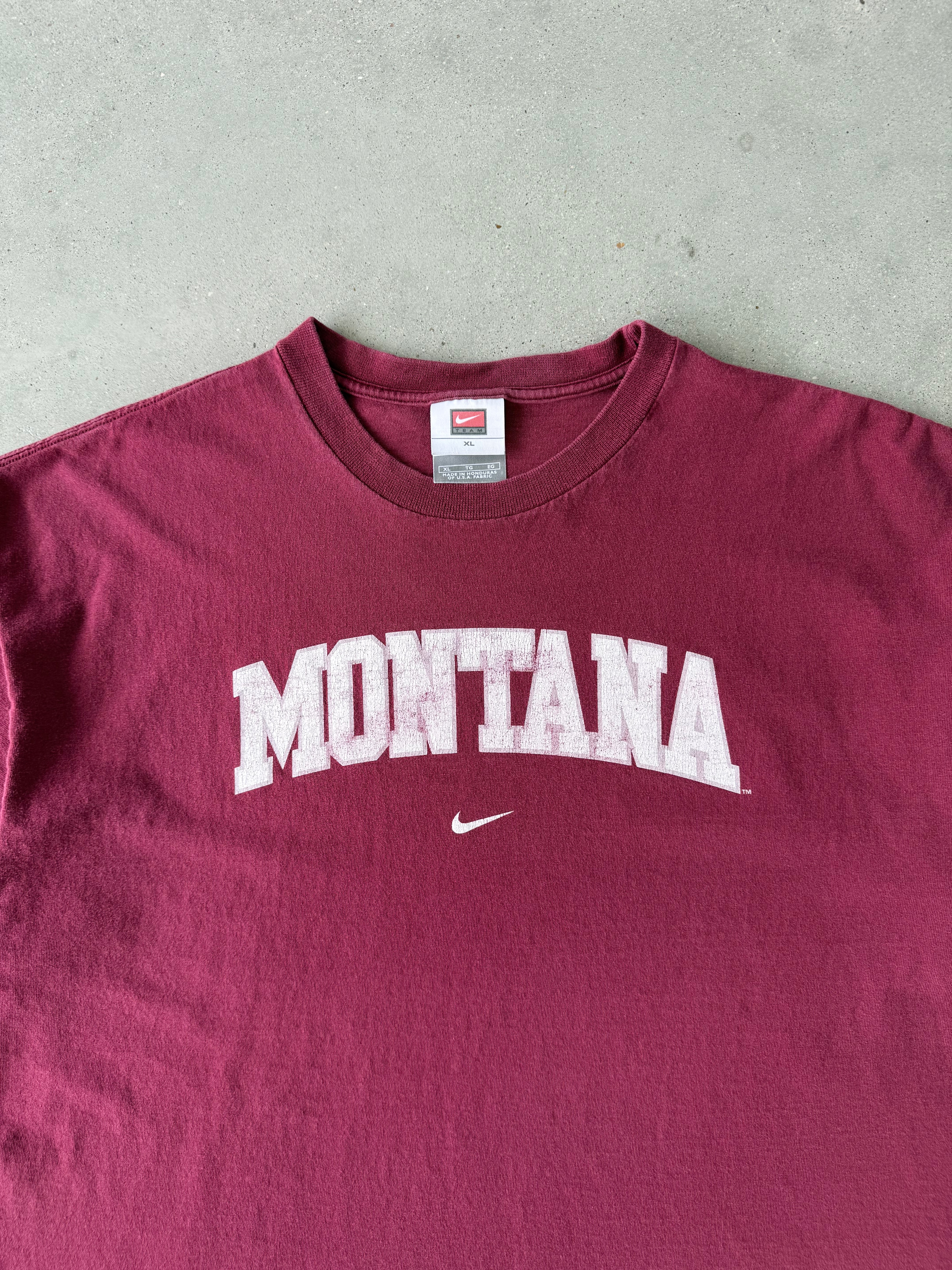 Vintage Nike TEAM University of Montana University Tee - XL