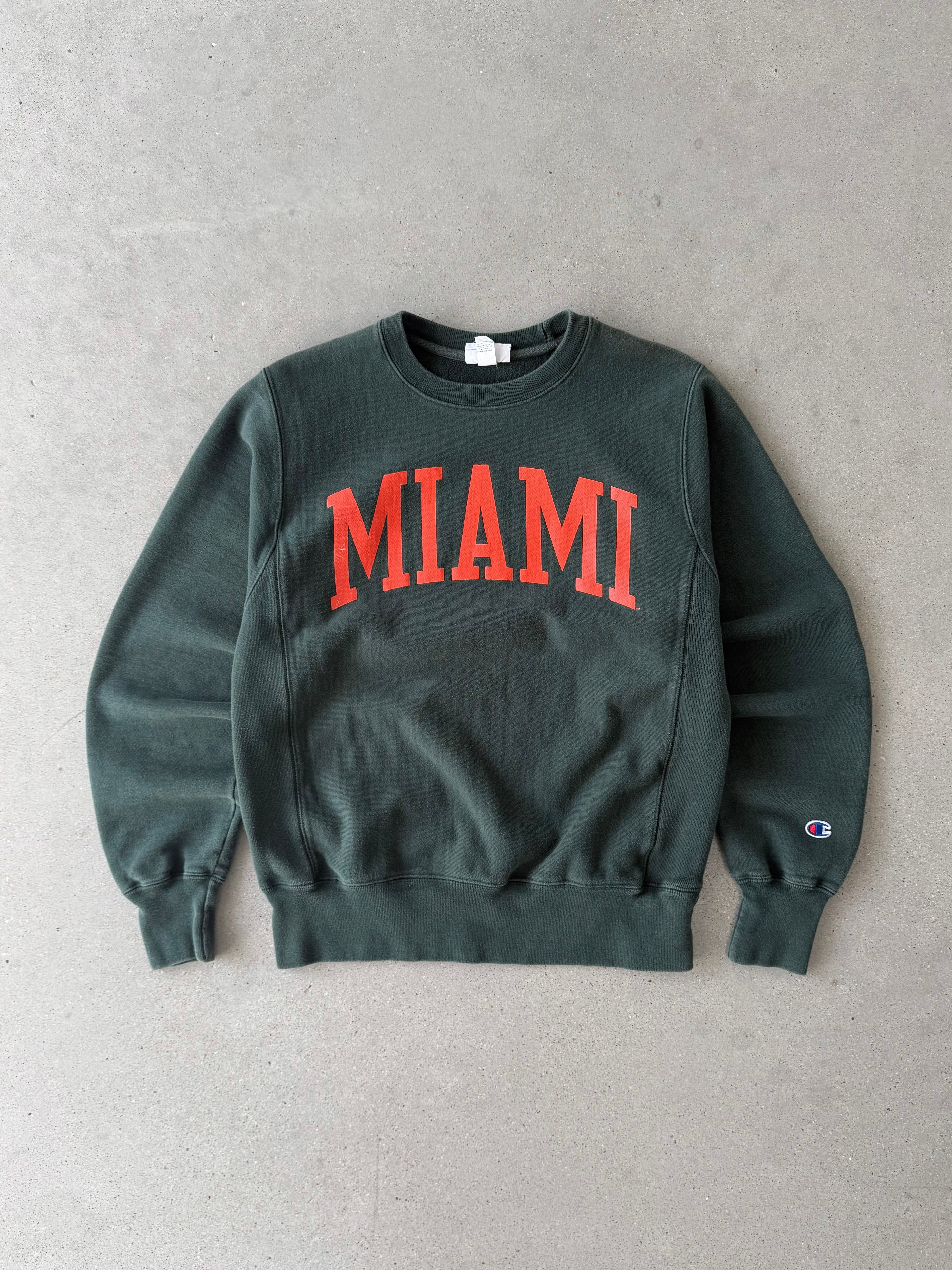 Vintage University of Miami Champion Crewneck - S