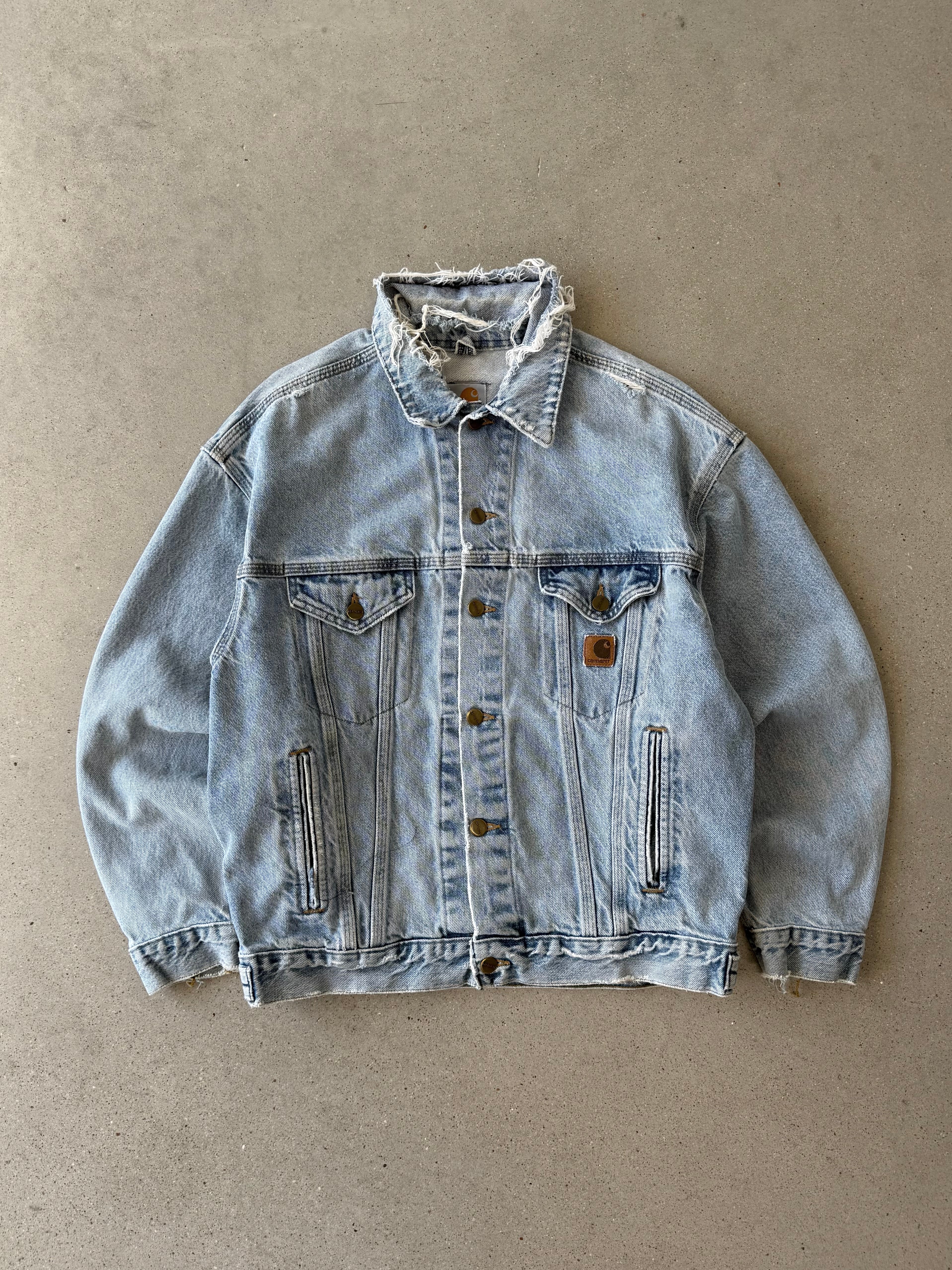 Vintage Carhartt J12 DST Denim Jacket - M