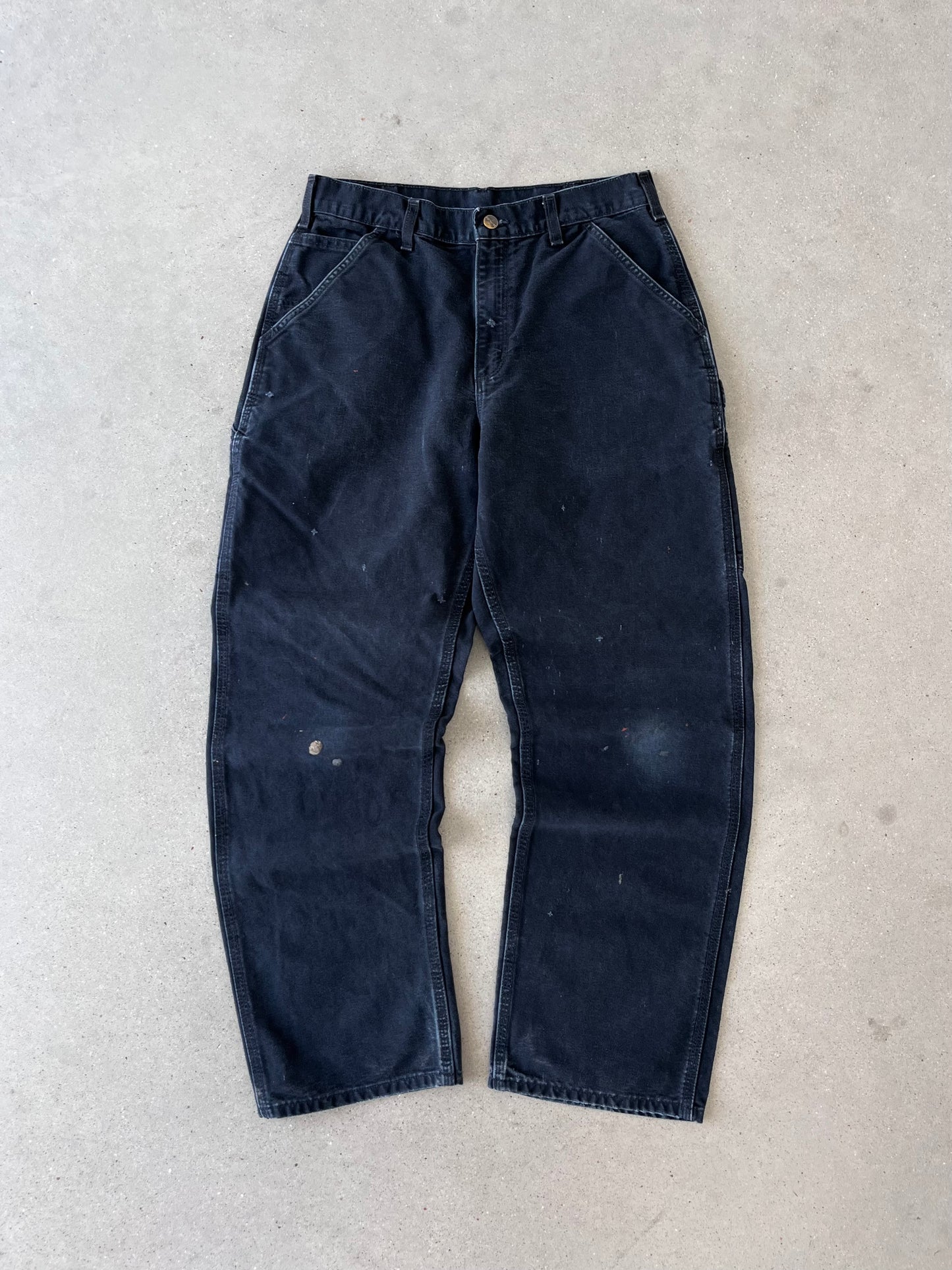 Vintage Carhartt Black Carpenter Pants - 31x32