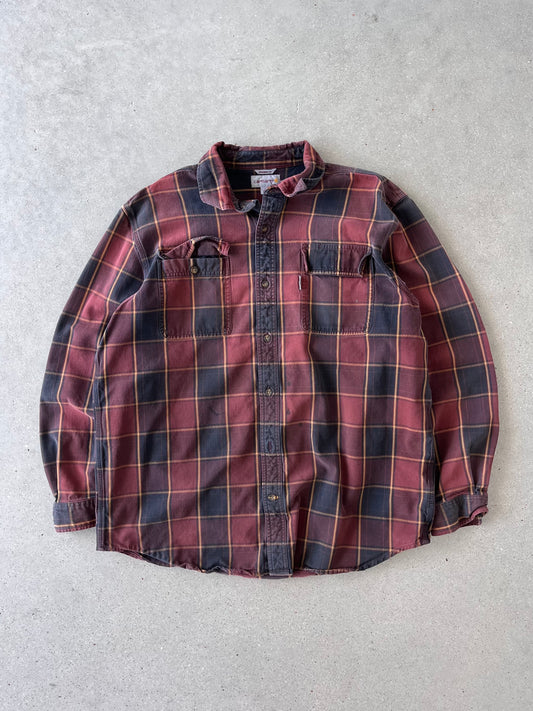 Vintage Carhartt Flannel Button-up Shirt - XL