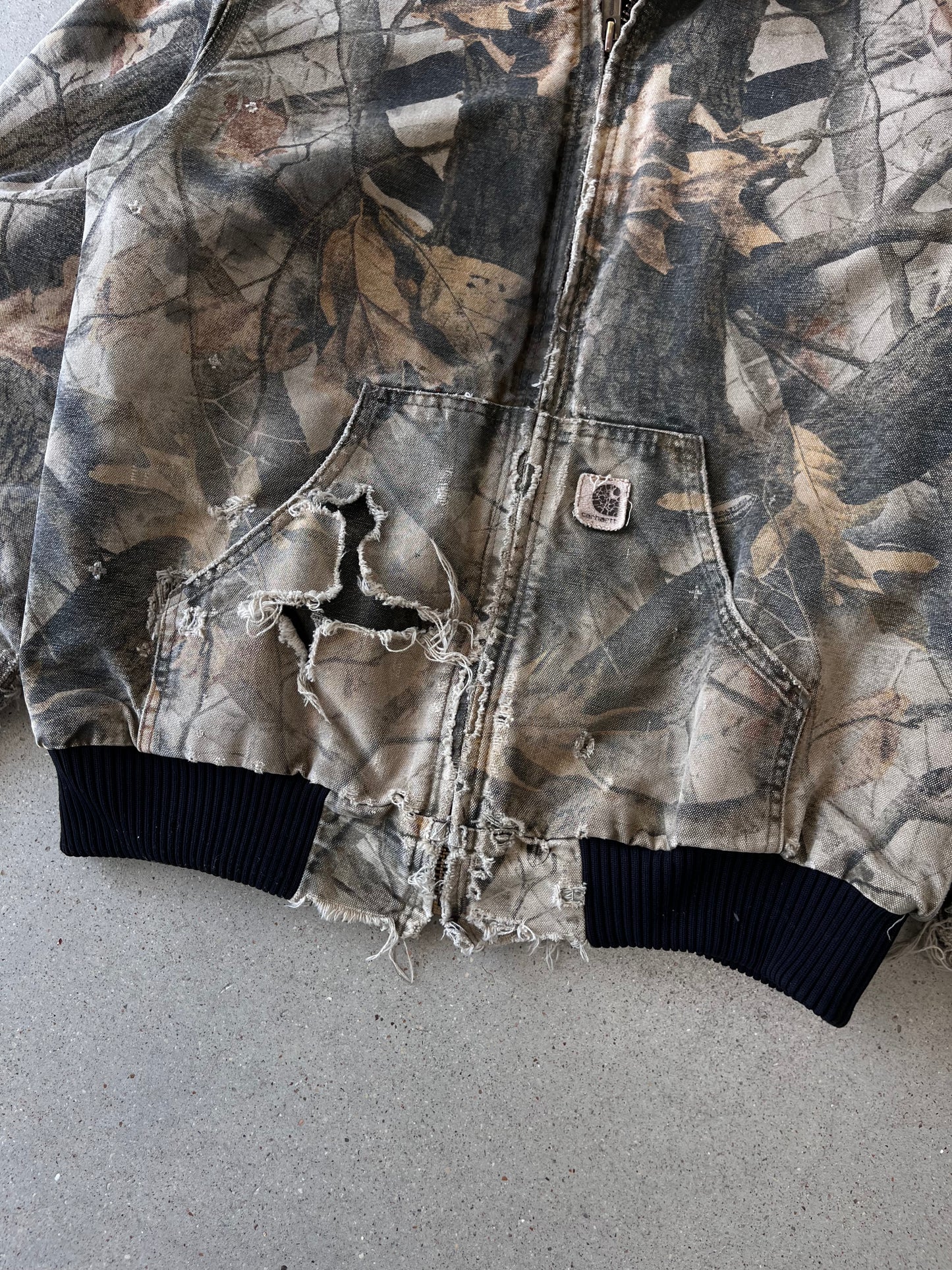 Vintage Carhartt Realtree Distressed Active Jacket - M