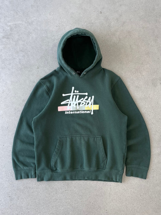 Vintage Stüssy International Hoodie - M