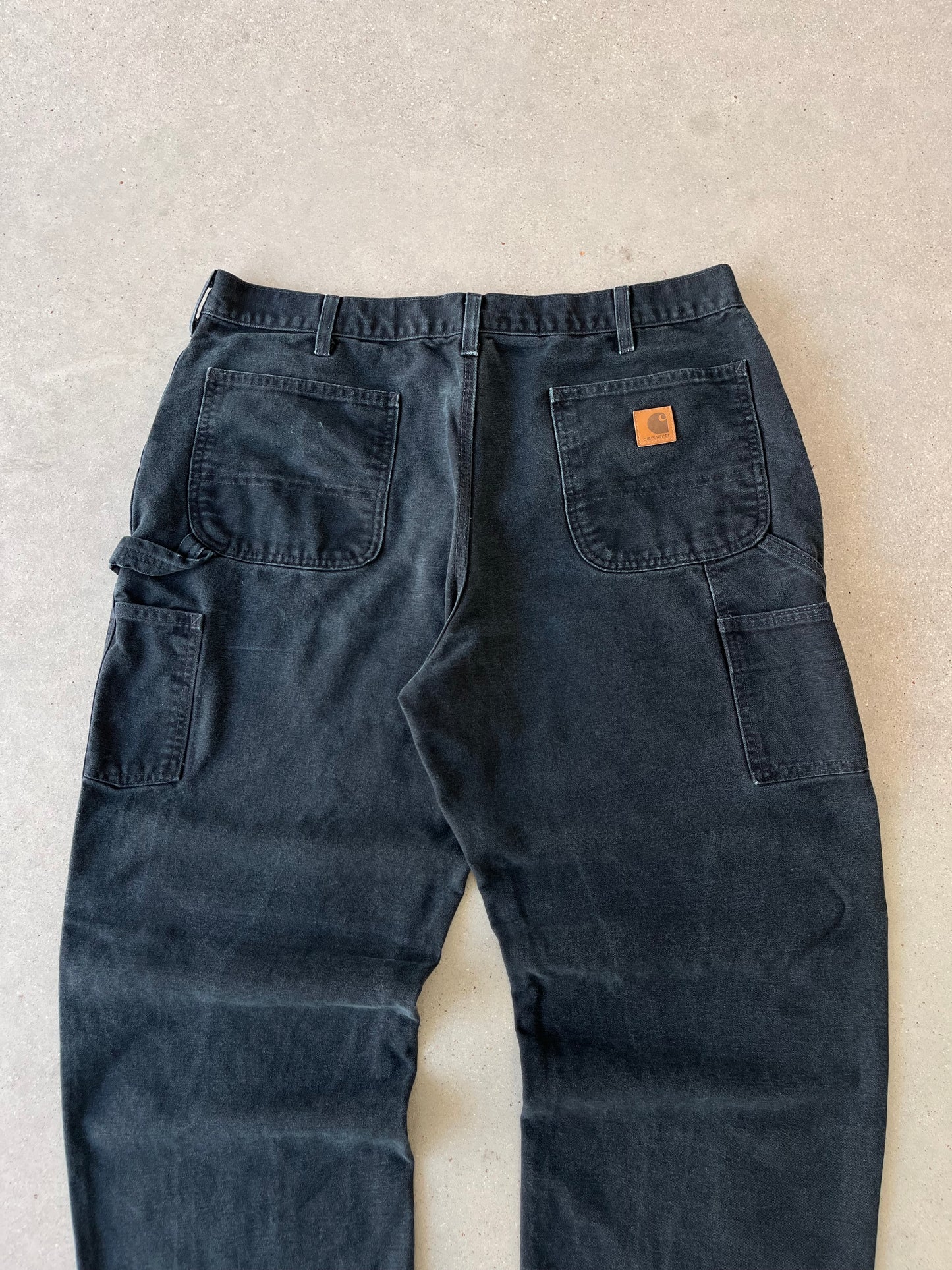 Vintage Carhartt Black Carpenter Pants - 38x30