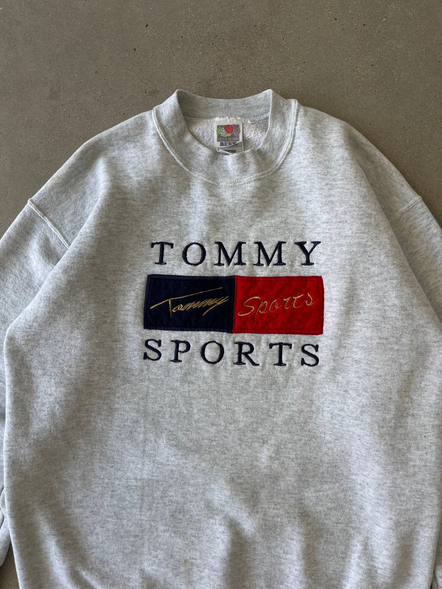 Vintage Tommy Sports Crewneck - L