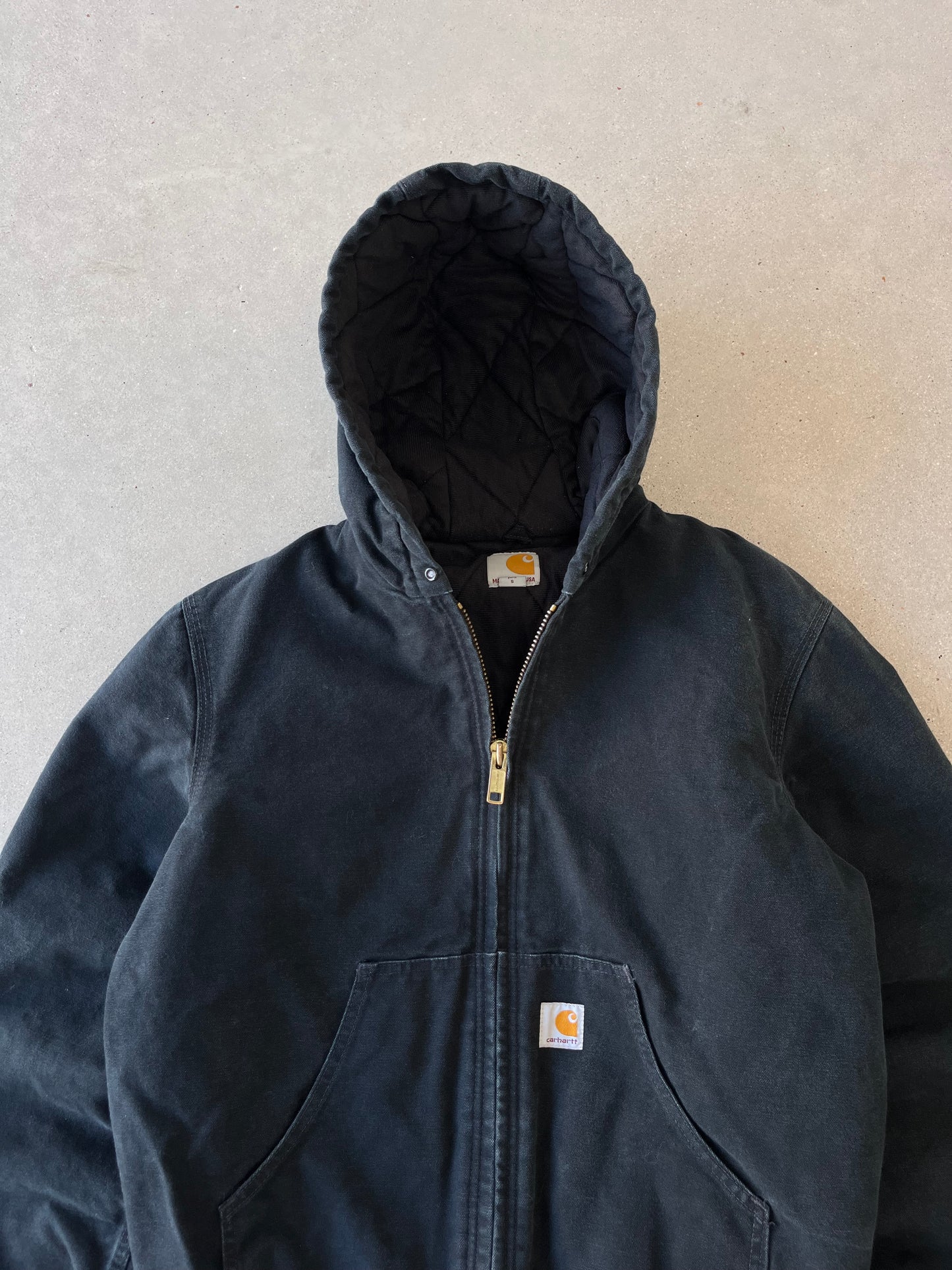 Vintage Carhartt Black Active Jacket - S