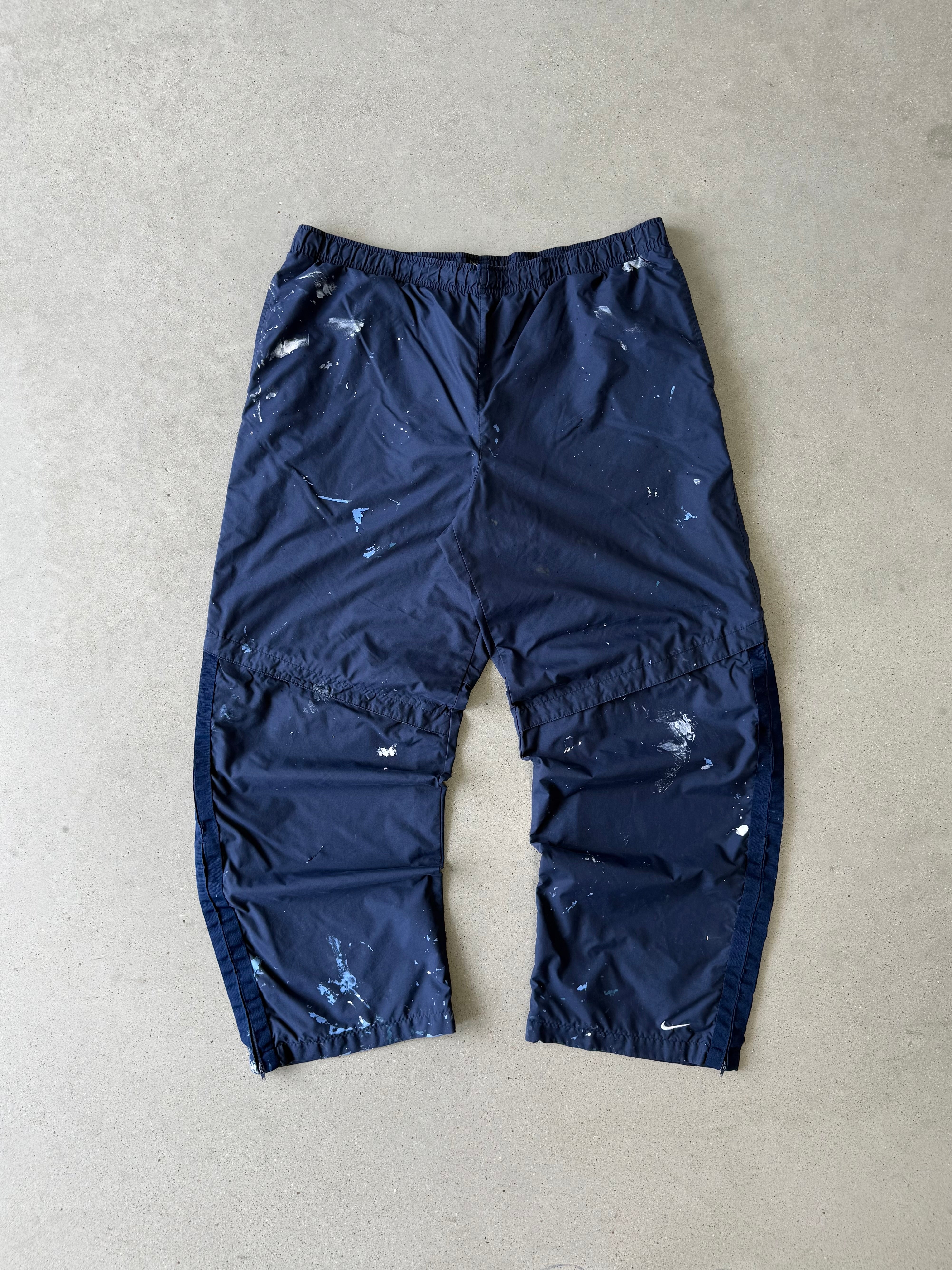 Vintage Nike Navy Painter's Track Pants - XXL