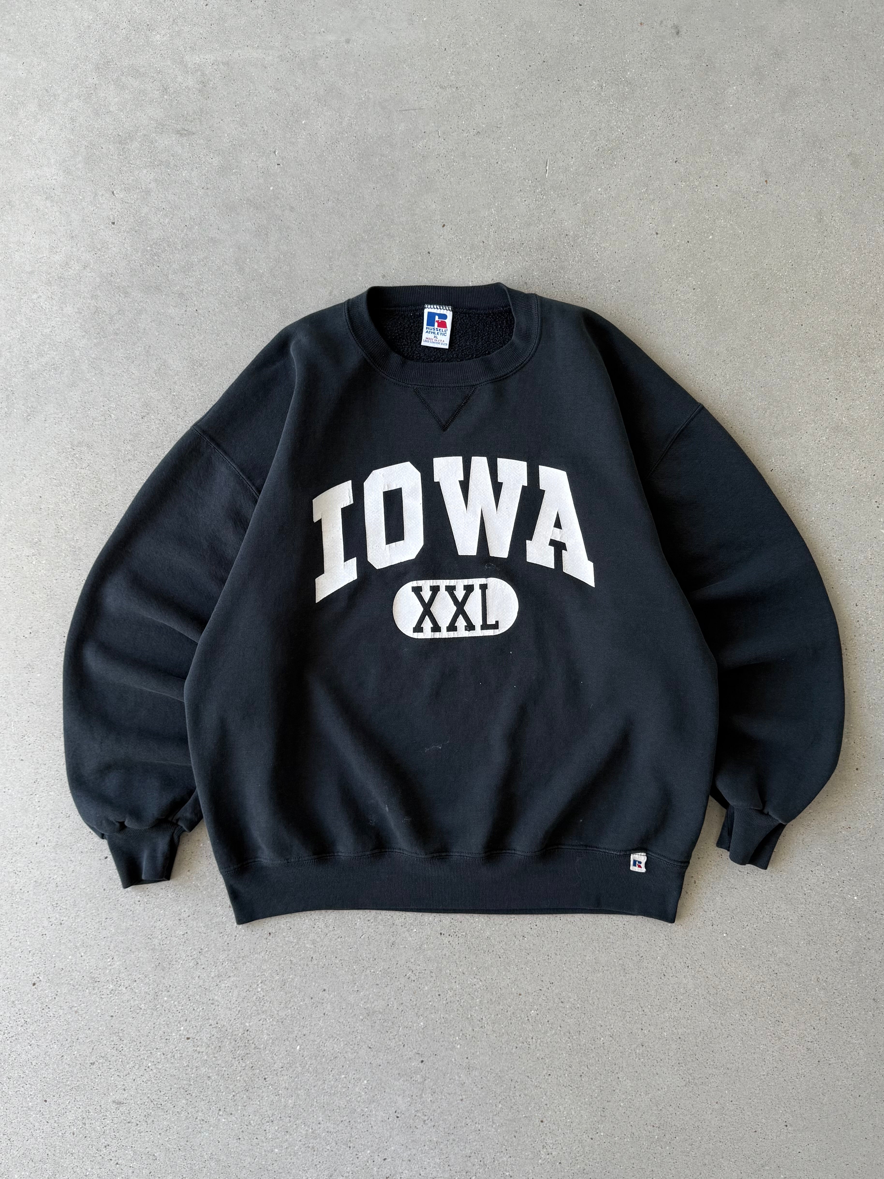 Vintage Iowa State 'XXL'  Navy Sweatshirt  - XL